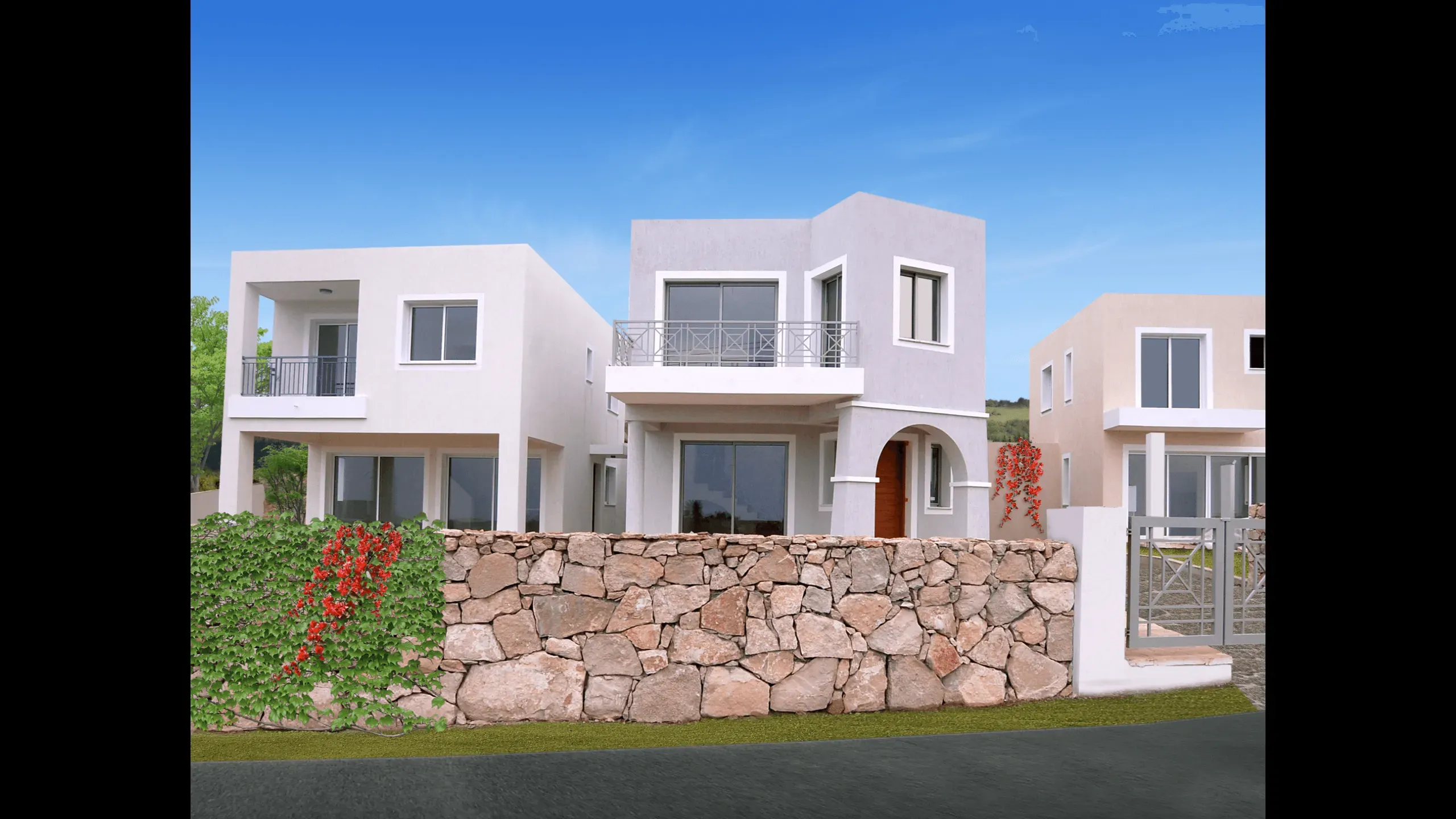 Modern and stylish villas not far from the sea 1