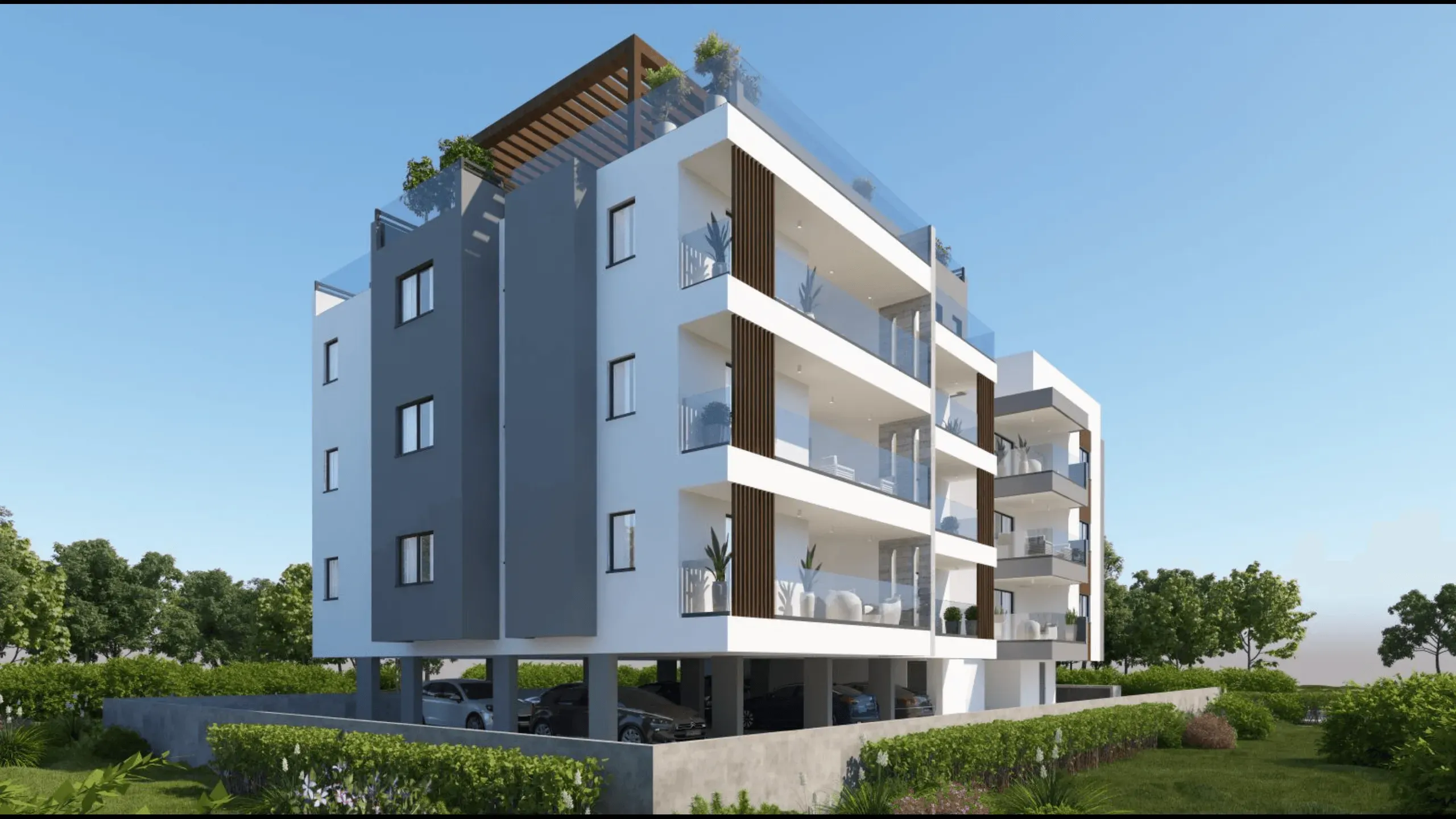 Apartments in a residential complex of premium class 1