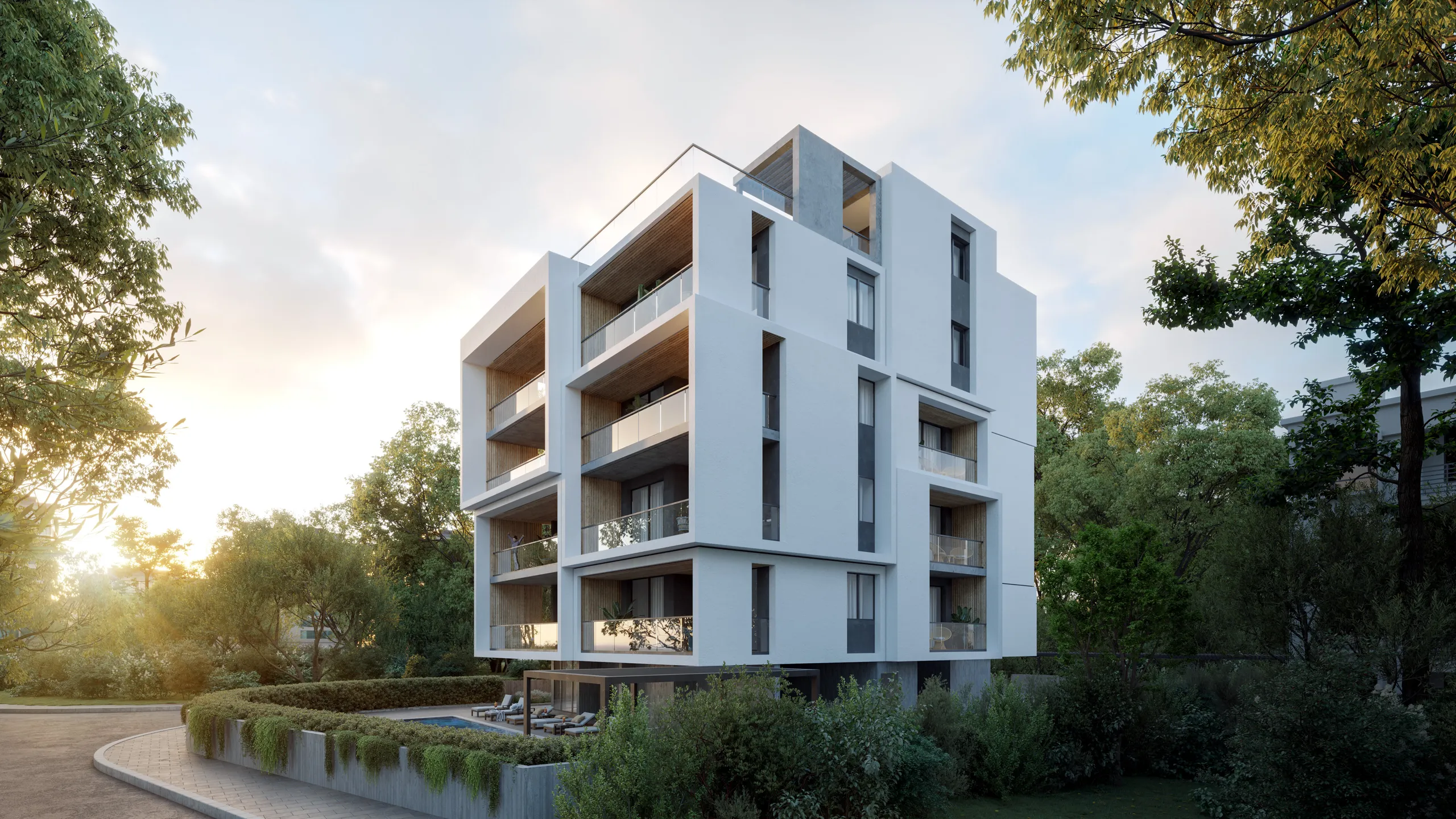 Элегантные и стильные апартаменты, Потамос Гермасойя, Лимасол 14