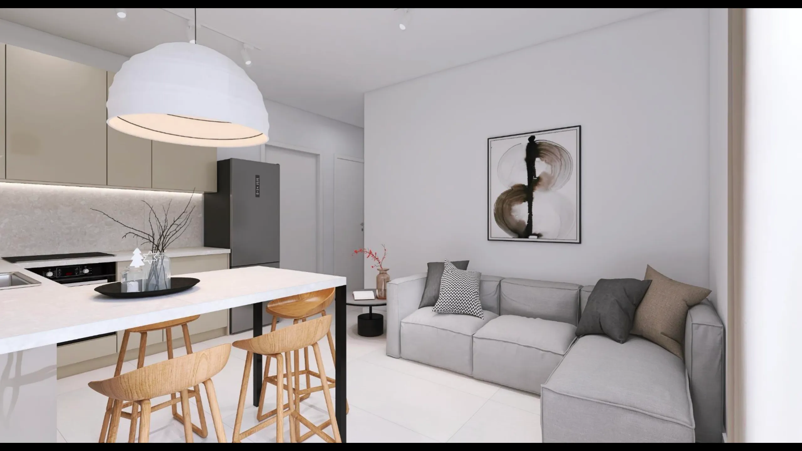 Stylish maisonettes and apartments with 1 bedroom and balcony, Piraeus 1