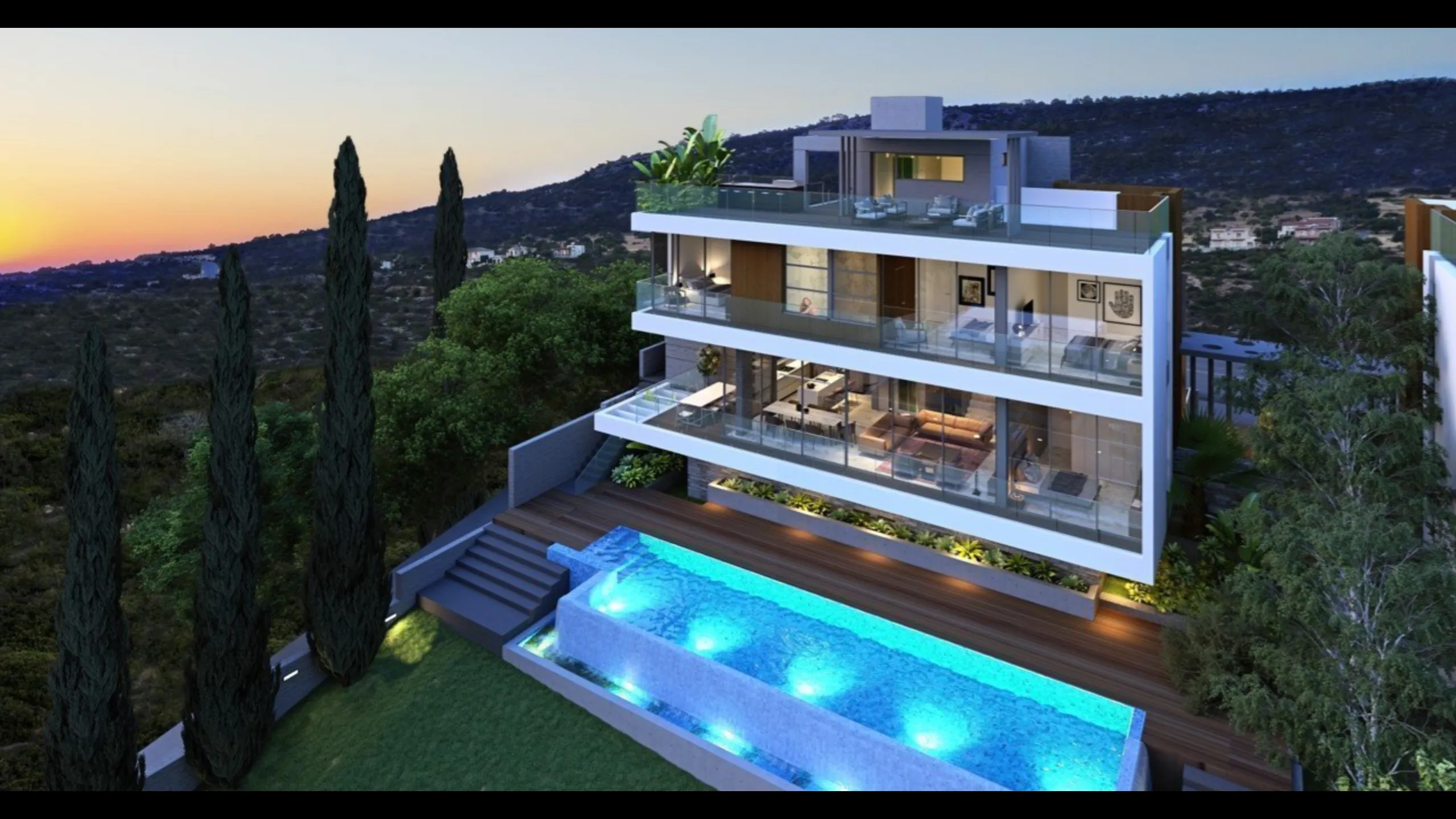 Luxury villa with 4 bedrooms, Pegeia, Paphos 1