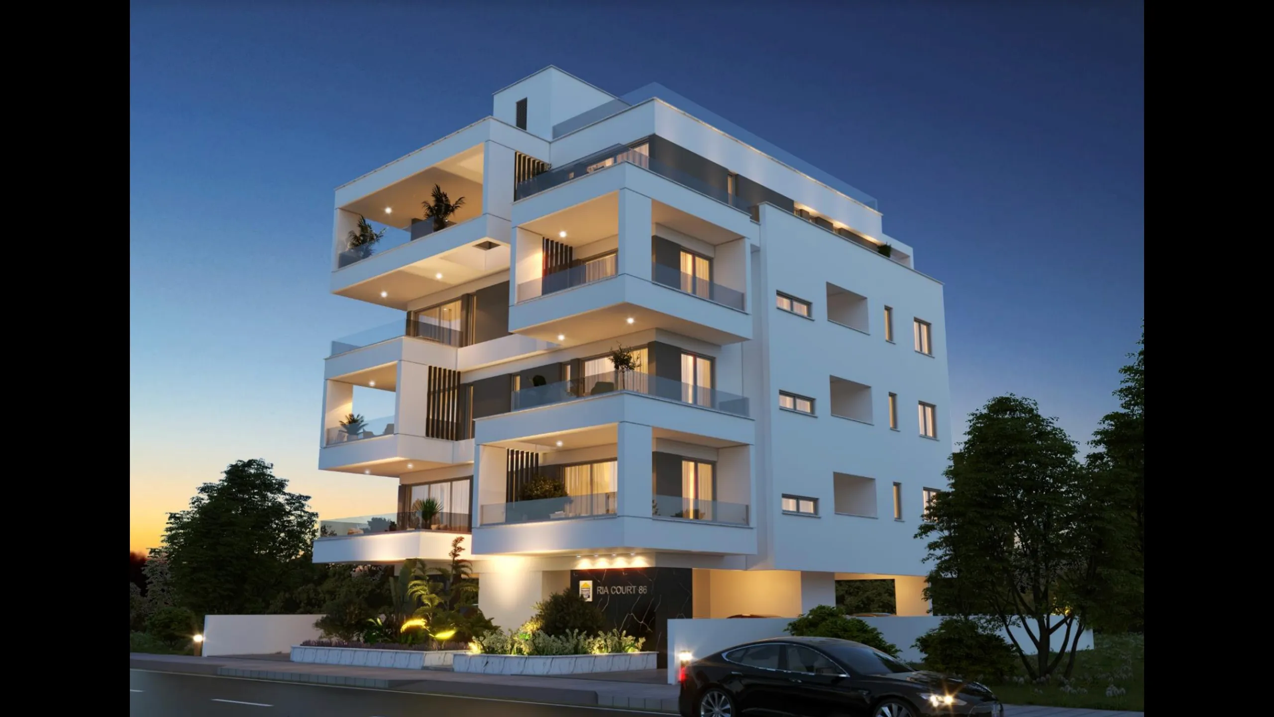 Modern building with 7 apartments, Faneromeni, Larnaca 1