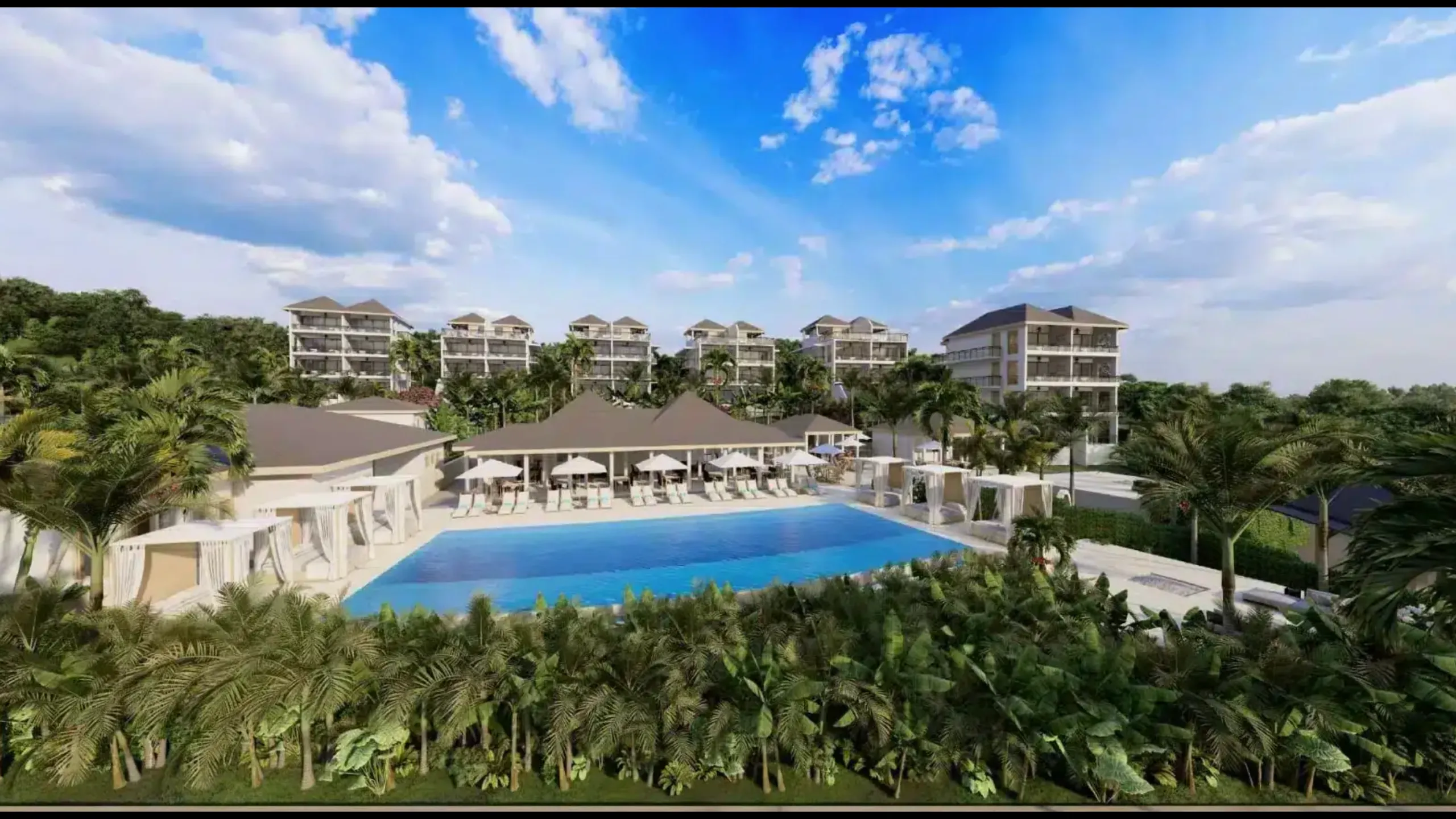 Apartments in a hotel complex by the sea 1