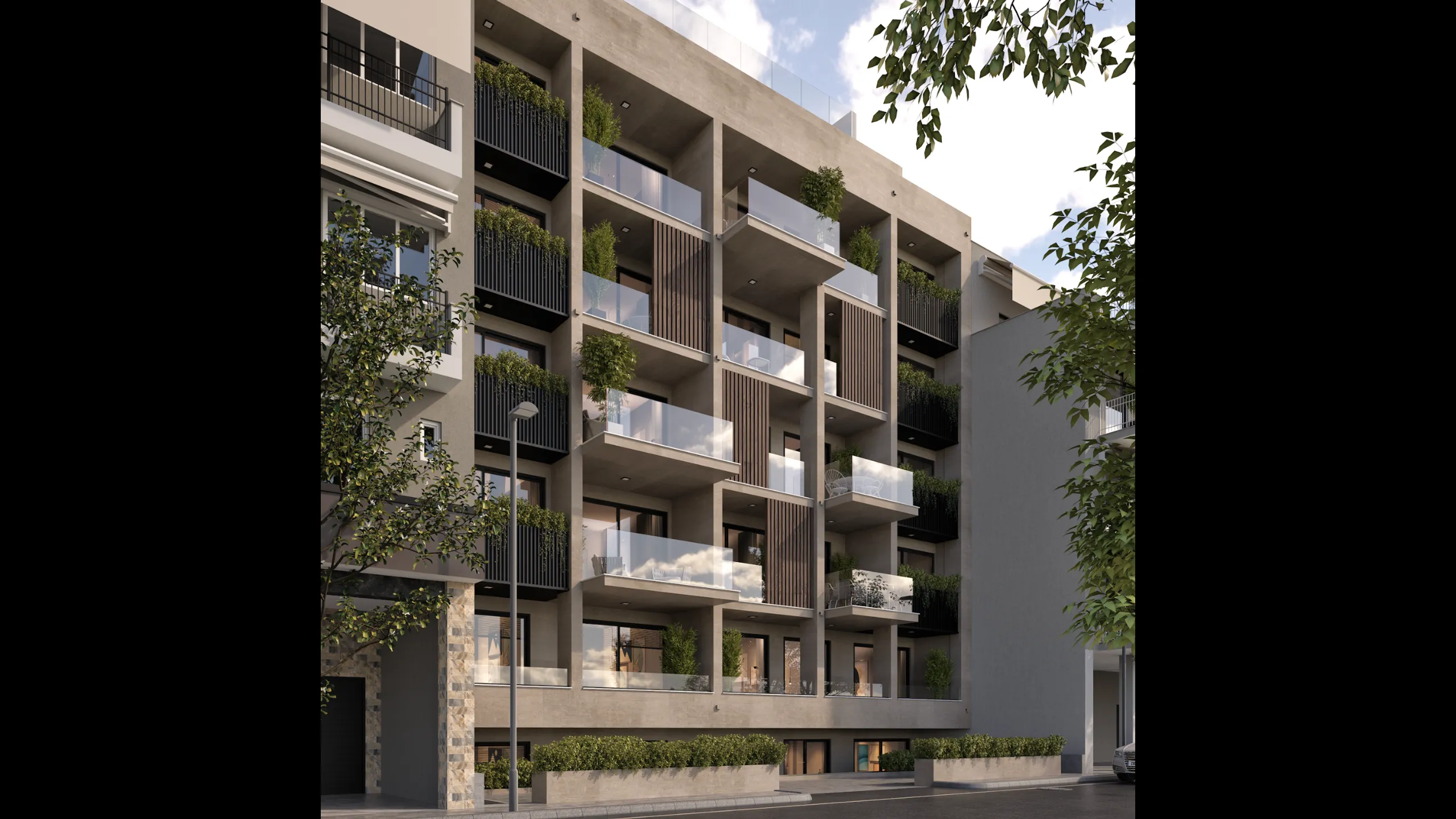 Апартаменты в современном стиле с 1-2 спальнями, Кукаки, Афины 5