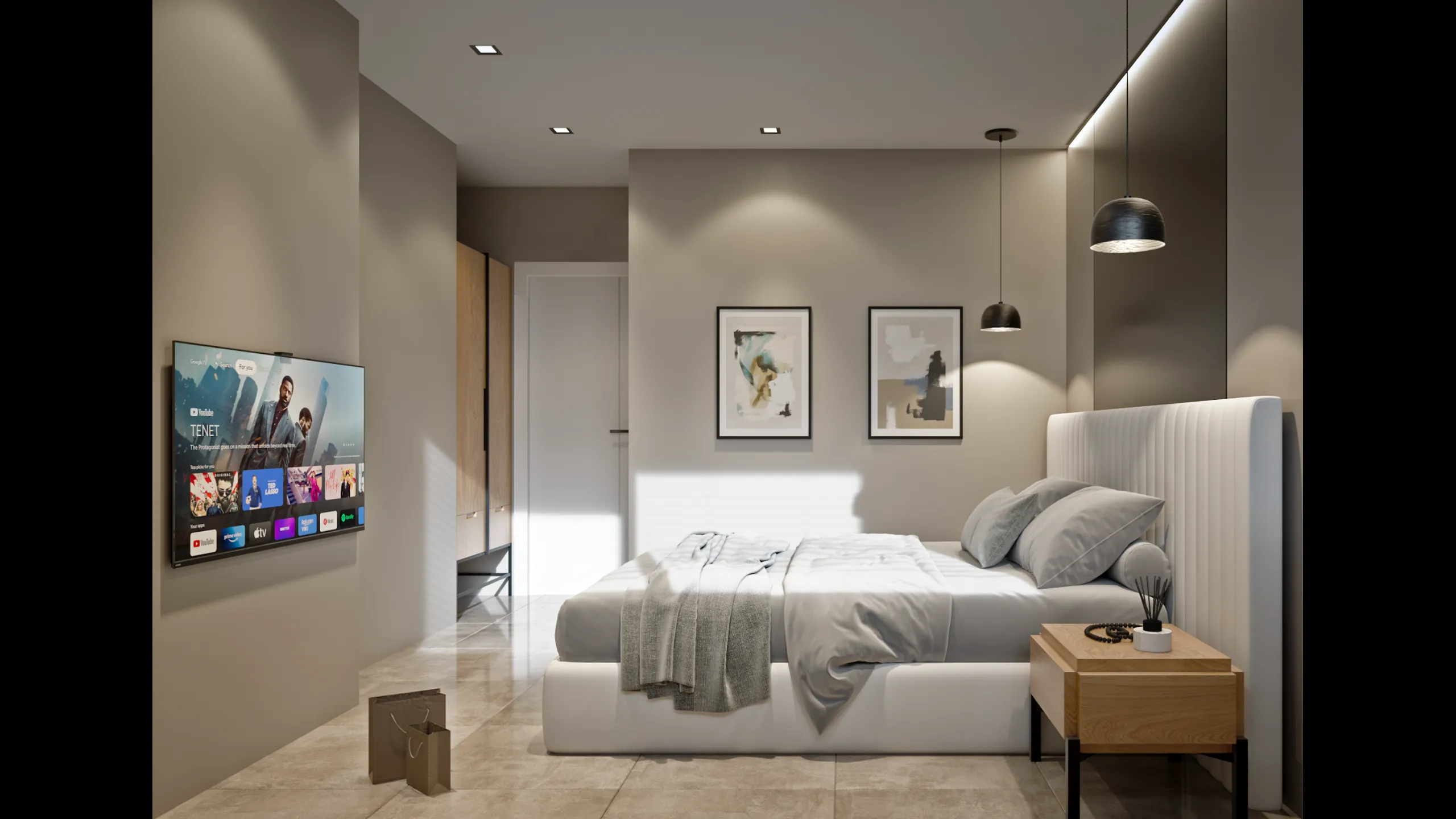 Апартаменты в современном стиле с 1-2 спальнями, Кукаки, Афины 14