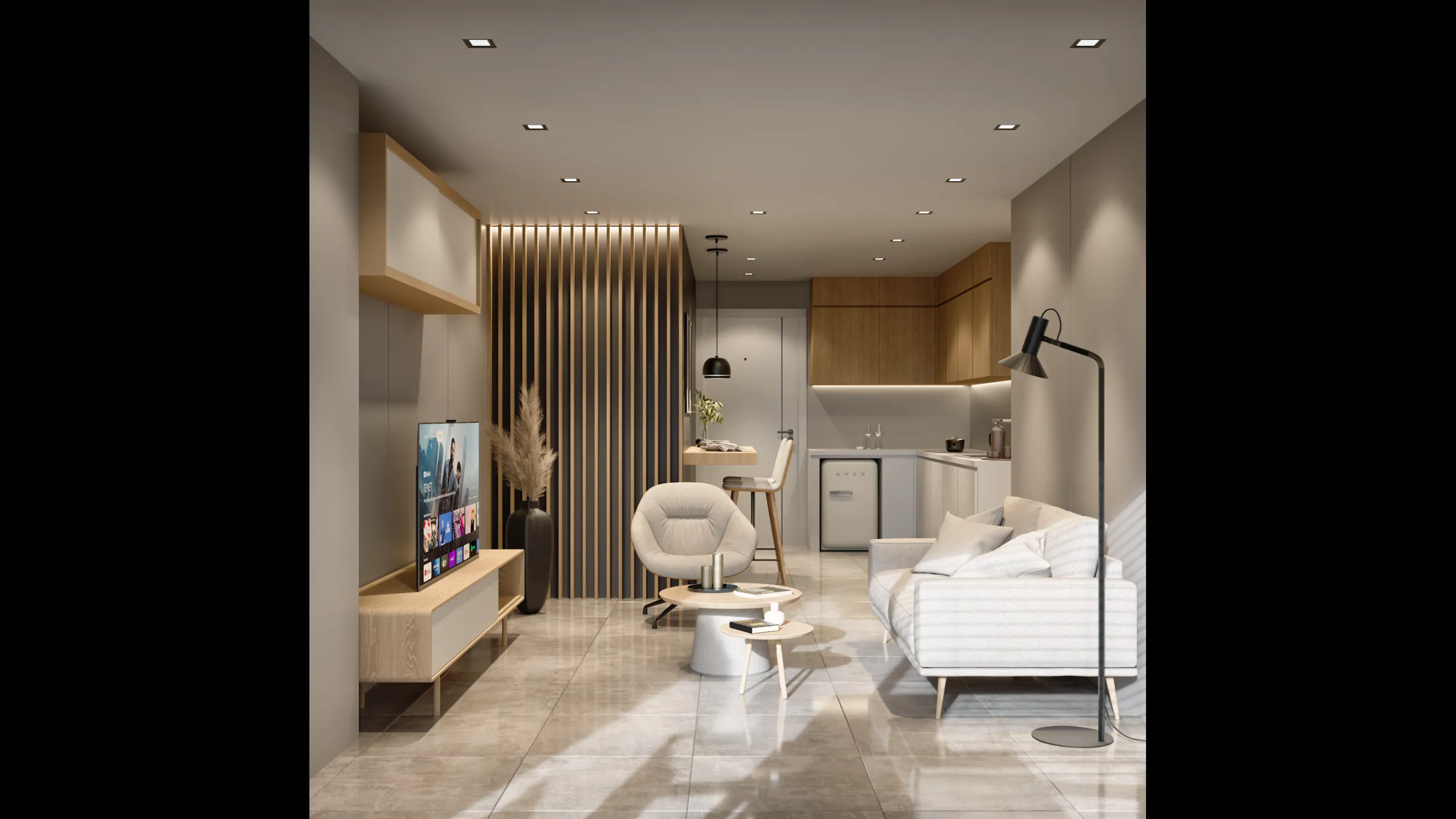 Апартаменты в современном стиле с 1-2 спальнями, Кукаки, Афины 10