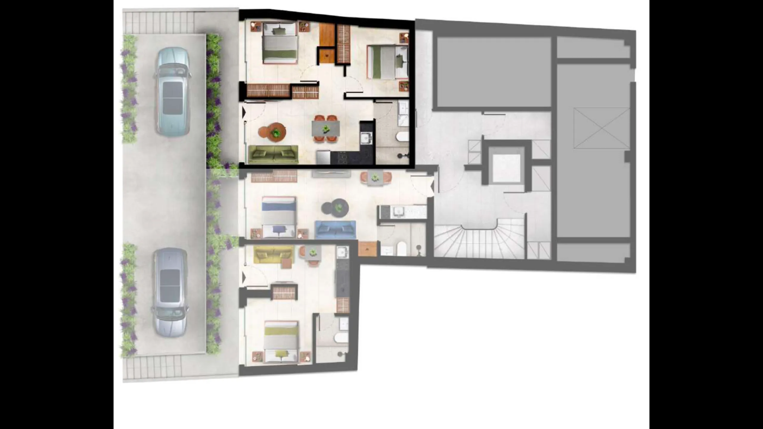 Апартаменты в современном стиле с 1-2 спальнями, Кукаки, Афины 20