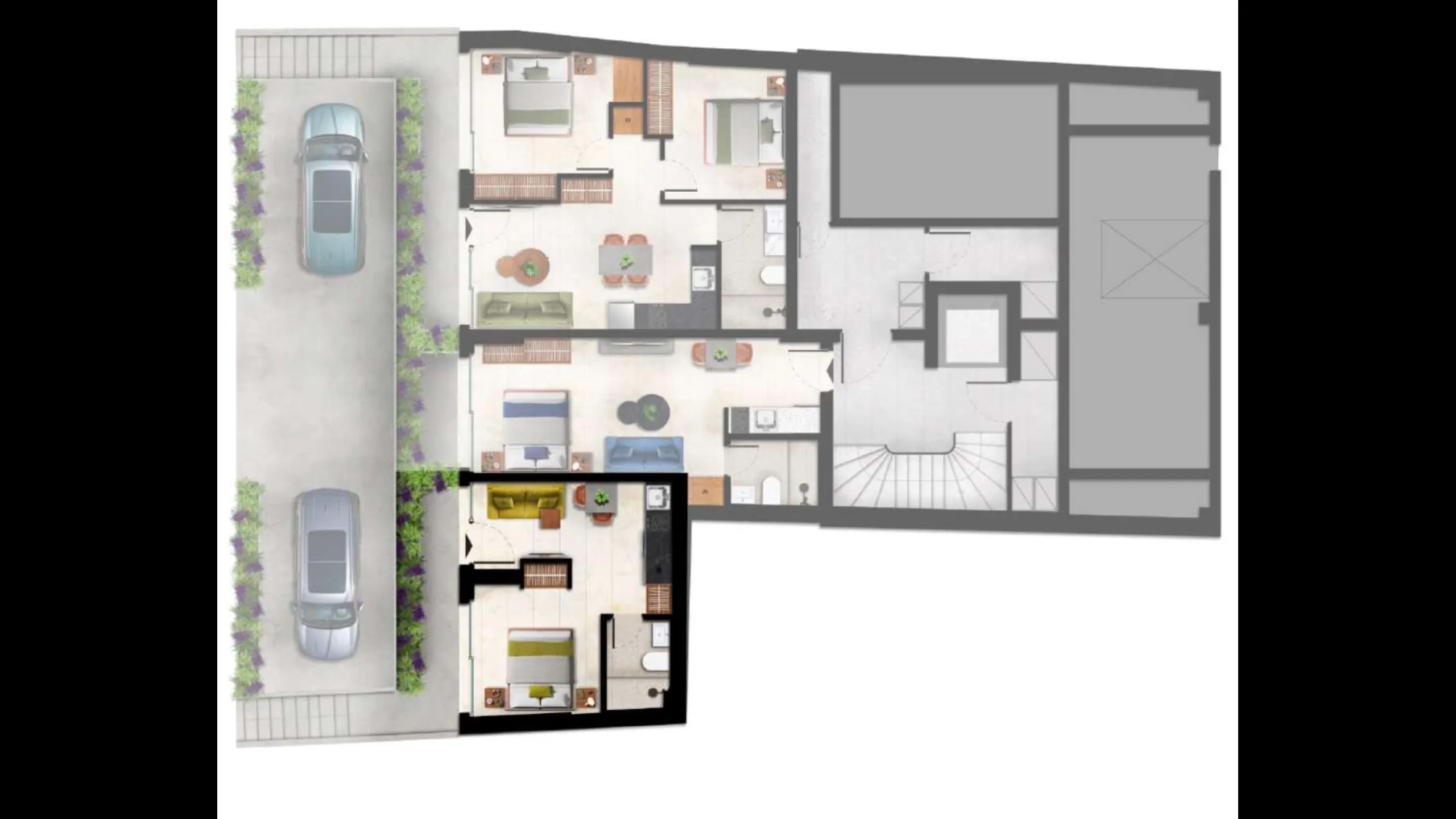 Апартаменты в современном стиле с 1-2 спальнями, Кукаки, Афины 25