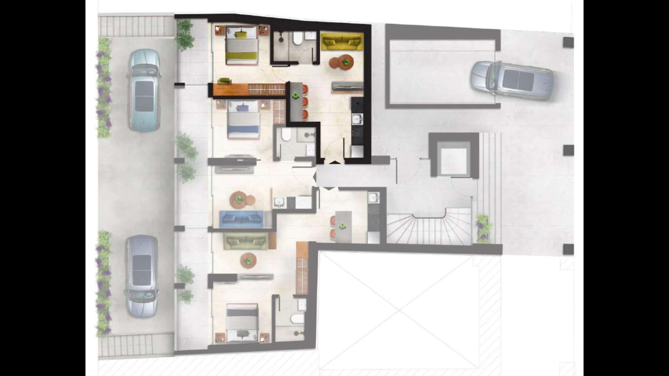 Апартаменты в современном стиле с 1-2 спальнями, Кукаки, Афины 22