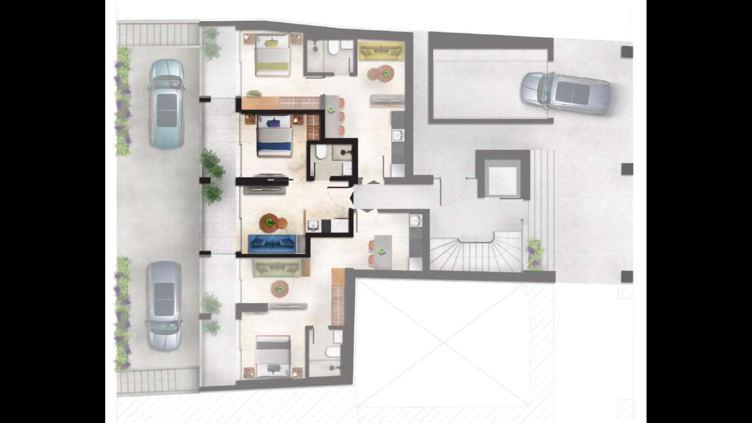 Апартаменты в современном стиле с 1-2 спальнями, Кукаки, Афины 23