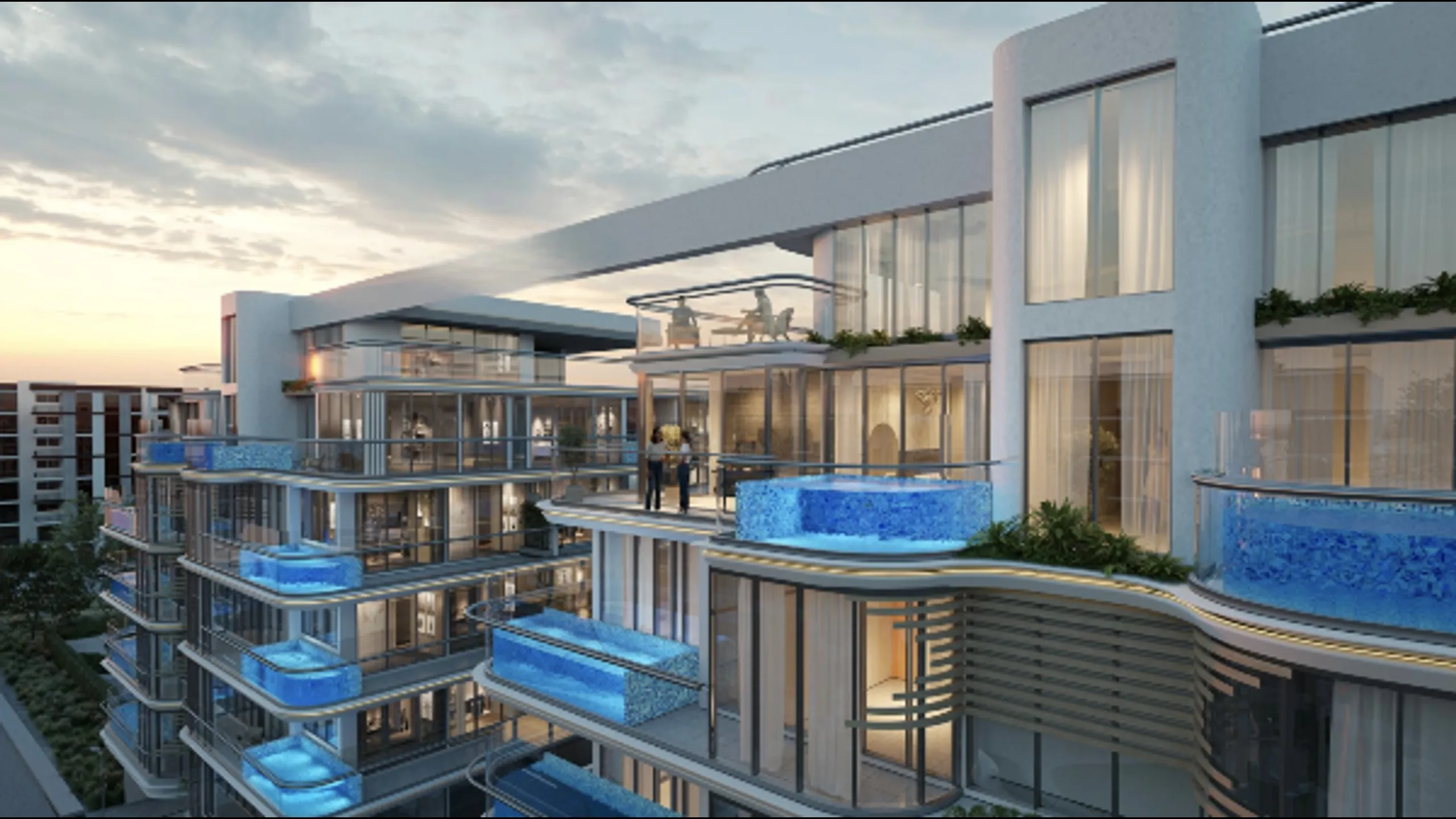 Elegant apartments with 1-2 bedrooms and pools, Maydan, Dubai 1