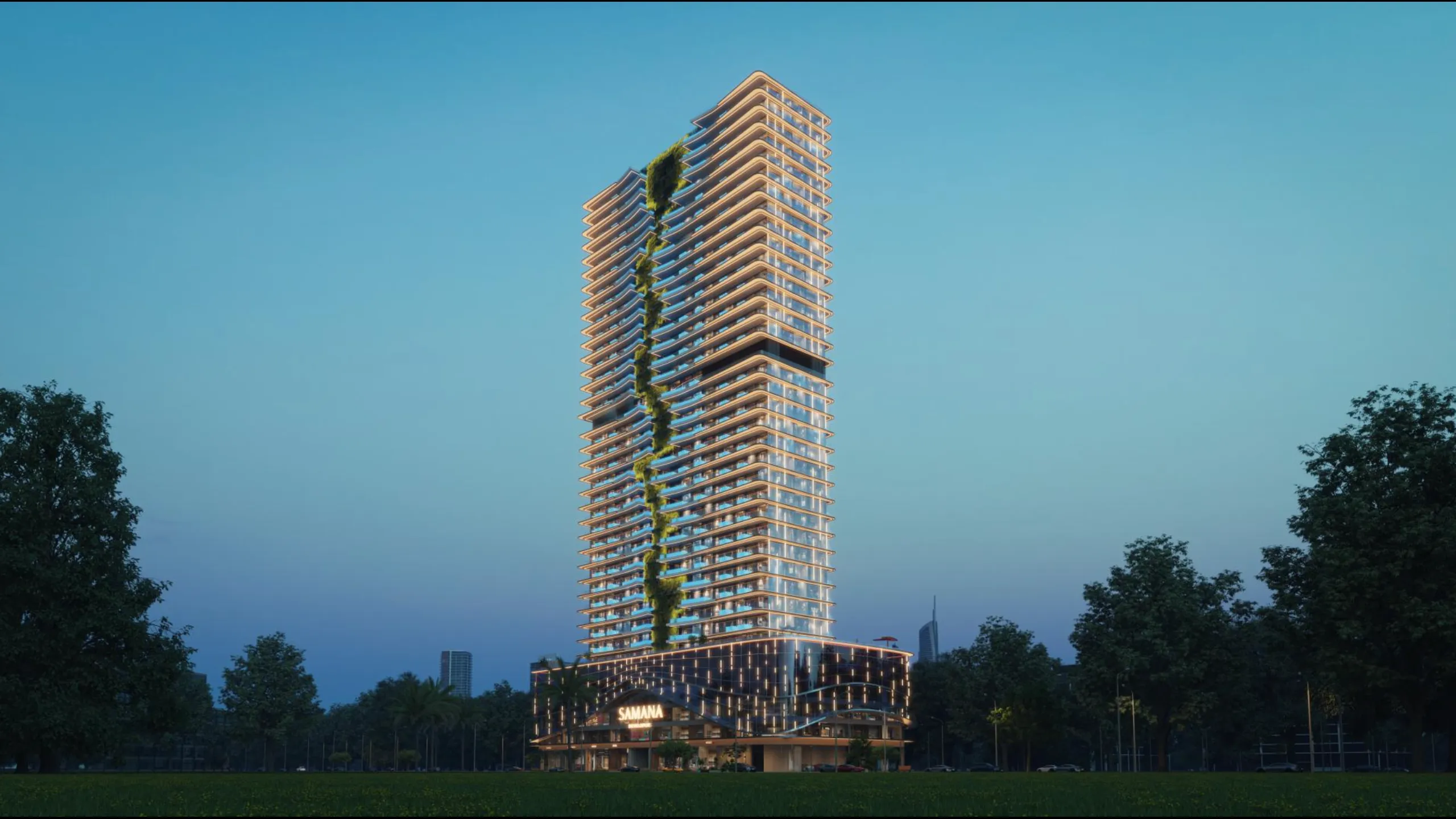 Apartments with 1-3 bedrooms and private pools, Majan, Dubai 1