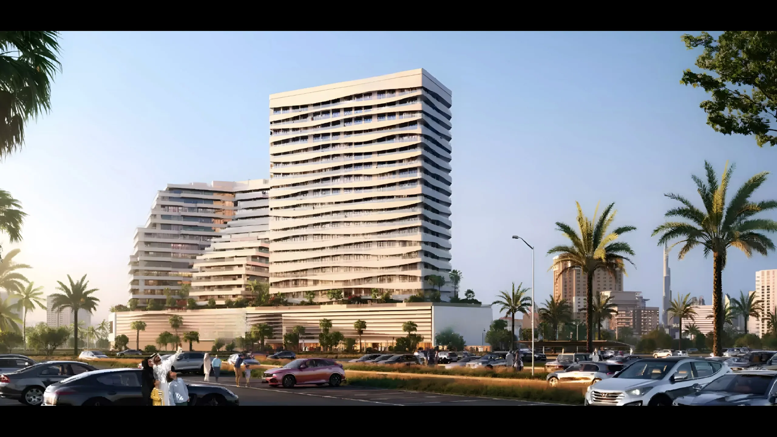 Apartments with 1-3-bedrooms and commercial premises, Al-jaddaf, Dubai 1