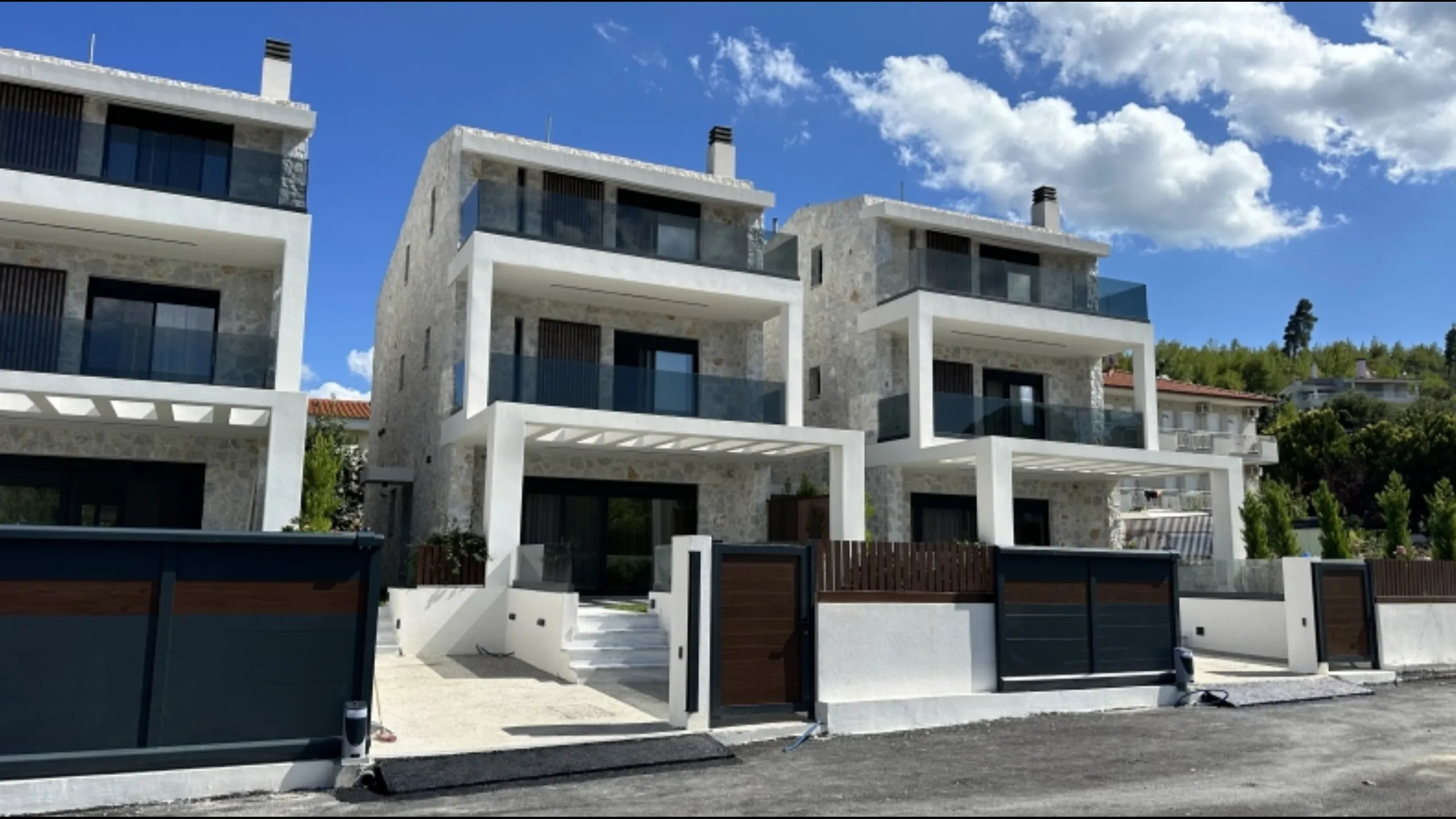 Villa in modern style with 5 bedrooms, Polichrono, Pallini, Halkidiki  1
