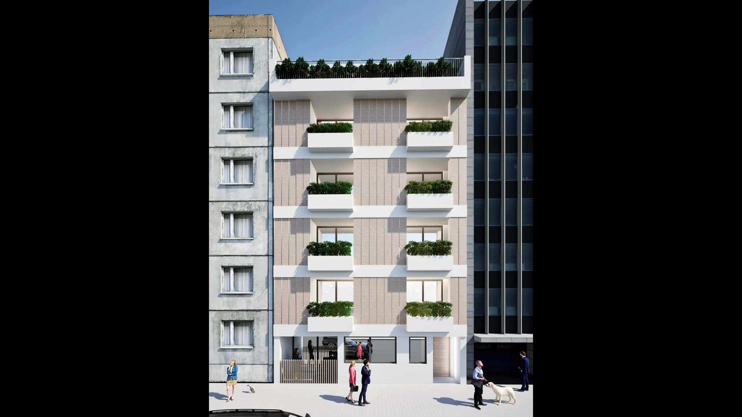 Apartments in contemporary style with 1 bedroom, Piraeus 1