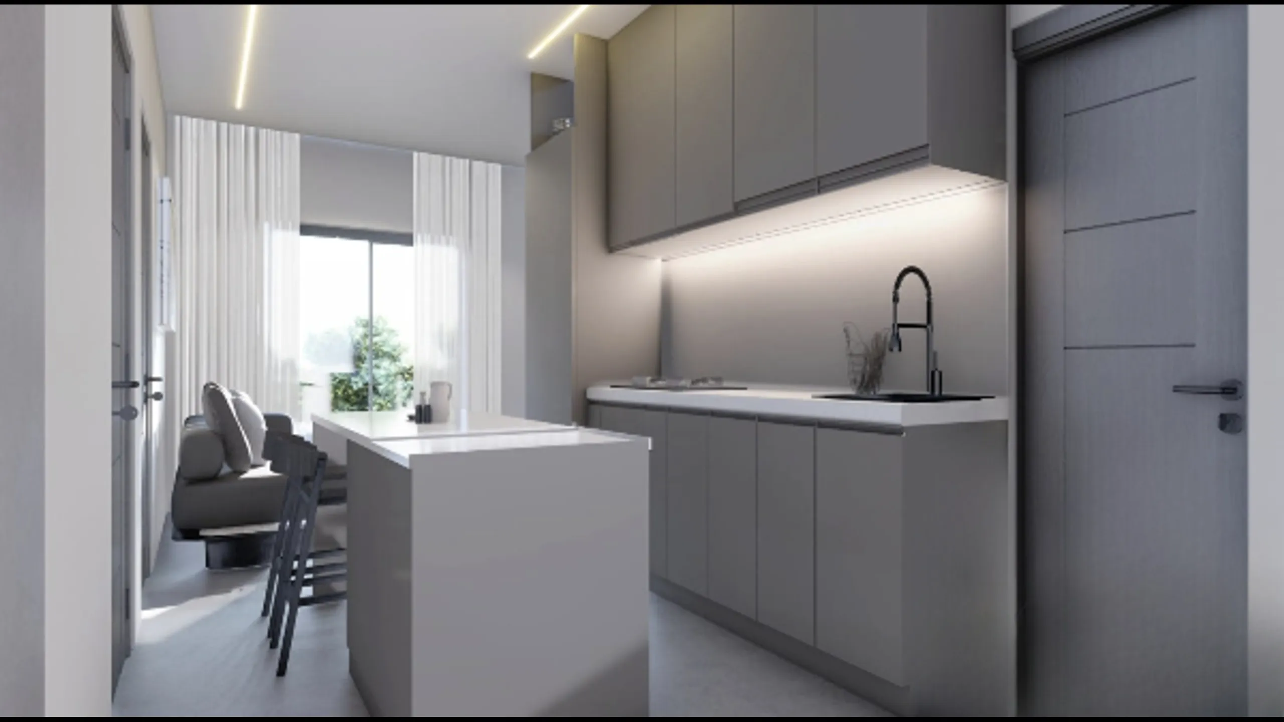 Apartments in modern style with 1-2 bedrooms, Agios Dimitrios, Athens 9