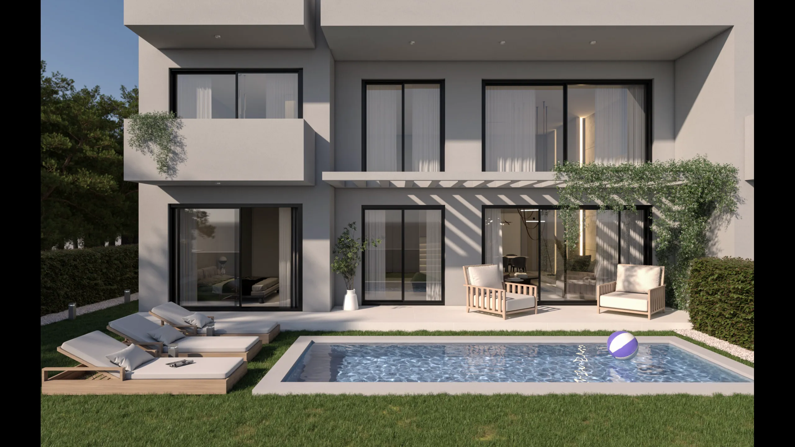 Apartments in modern style with 3 bedrooms, Gerakas, Athens 2