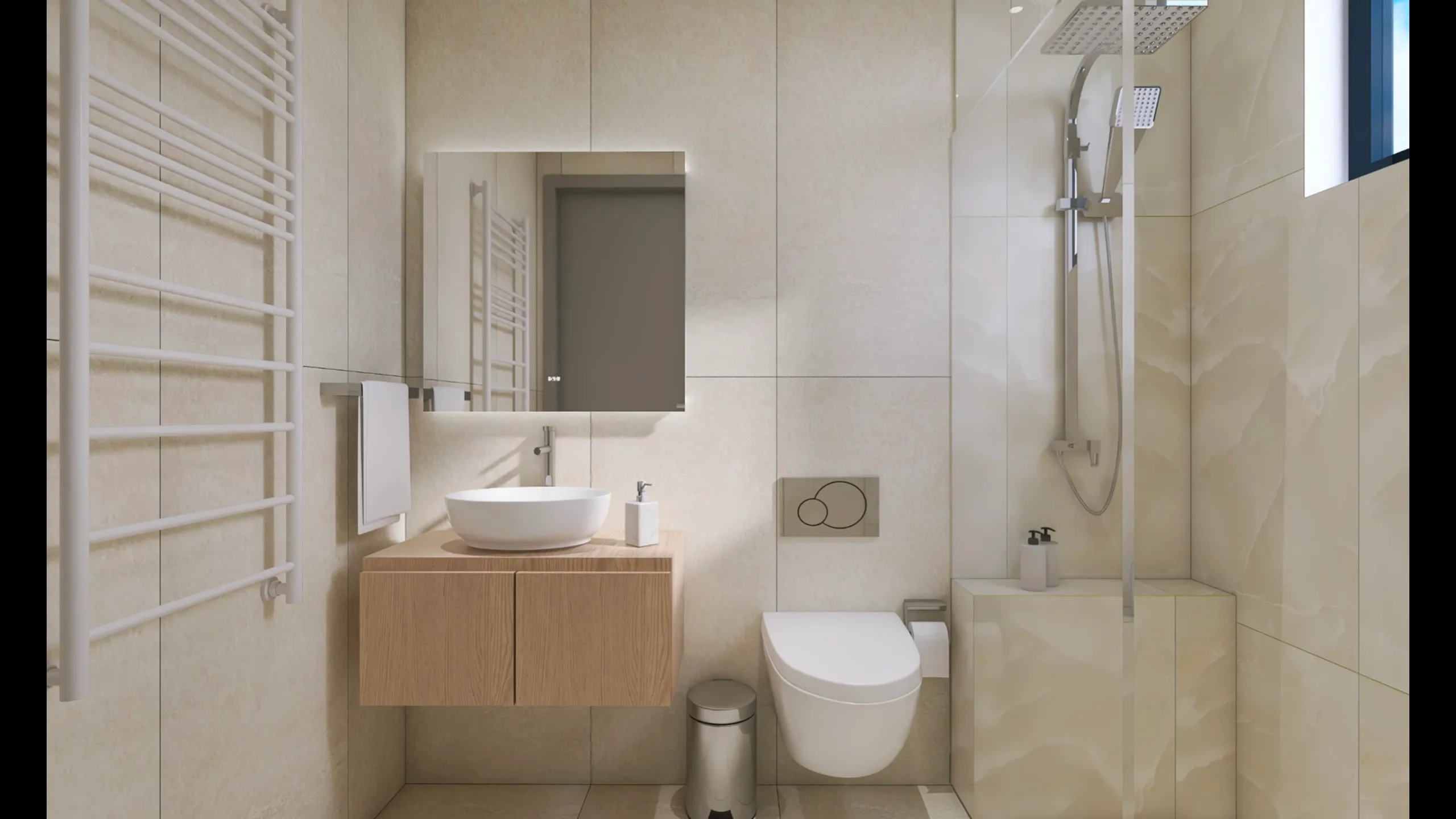 Apartments with 1 bedroom in modern style, Piraeus 10