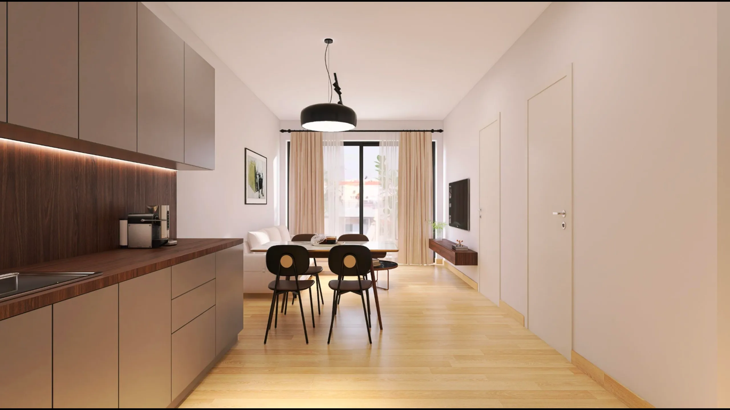 Комфортные апартаменты с 1 спальней, Неа-Иония, Афины 9