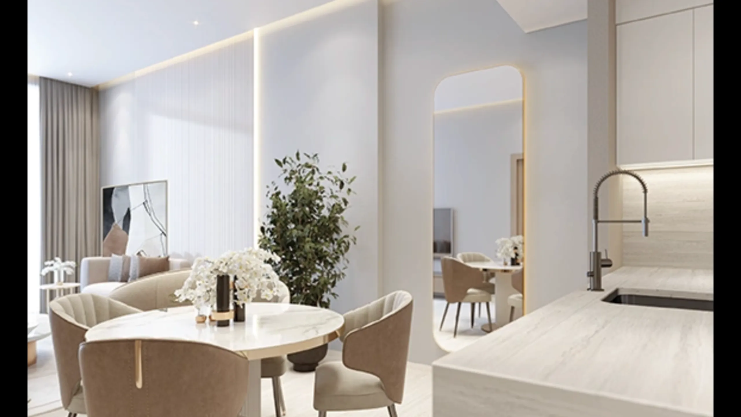 Apartments in modern style with 1-2 bedrooms, Jumeirah Village Triangle, Dubai 4