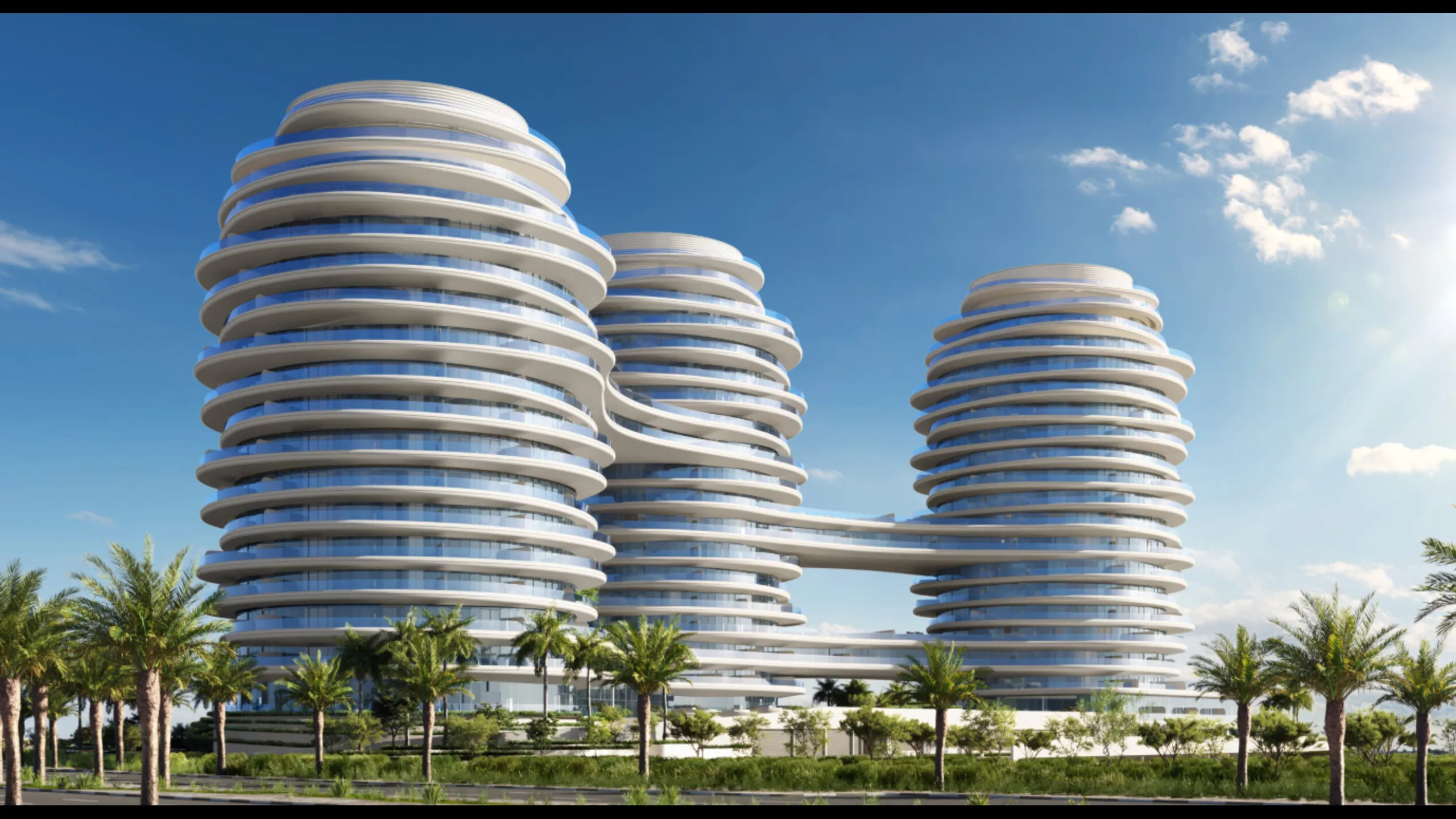 Apartments in futuristic style with 2-3 bedrooms, Al Marjan, Ras Al Khaimah 1