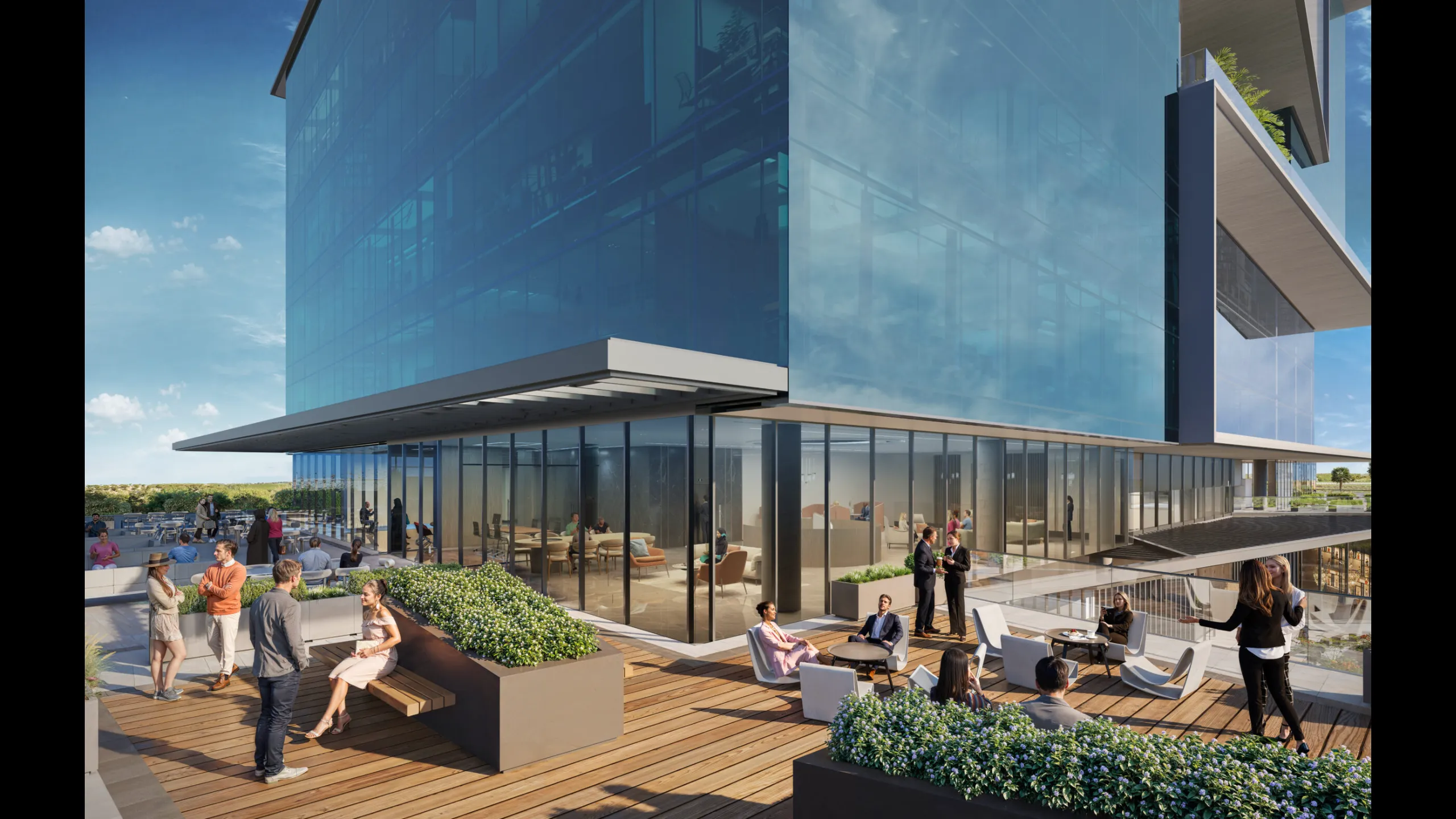 Luxury office building, Motor City, Dubai 2