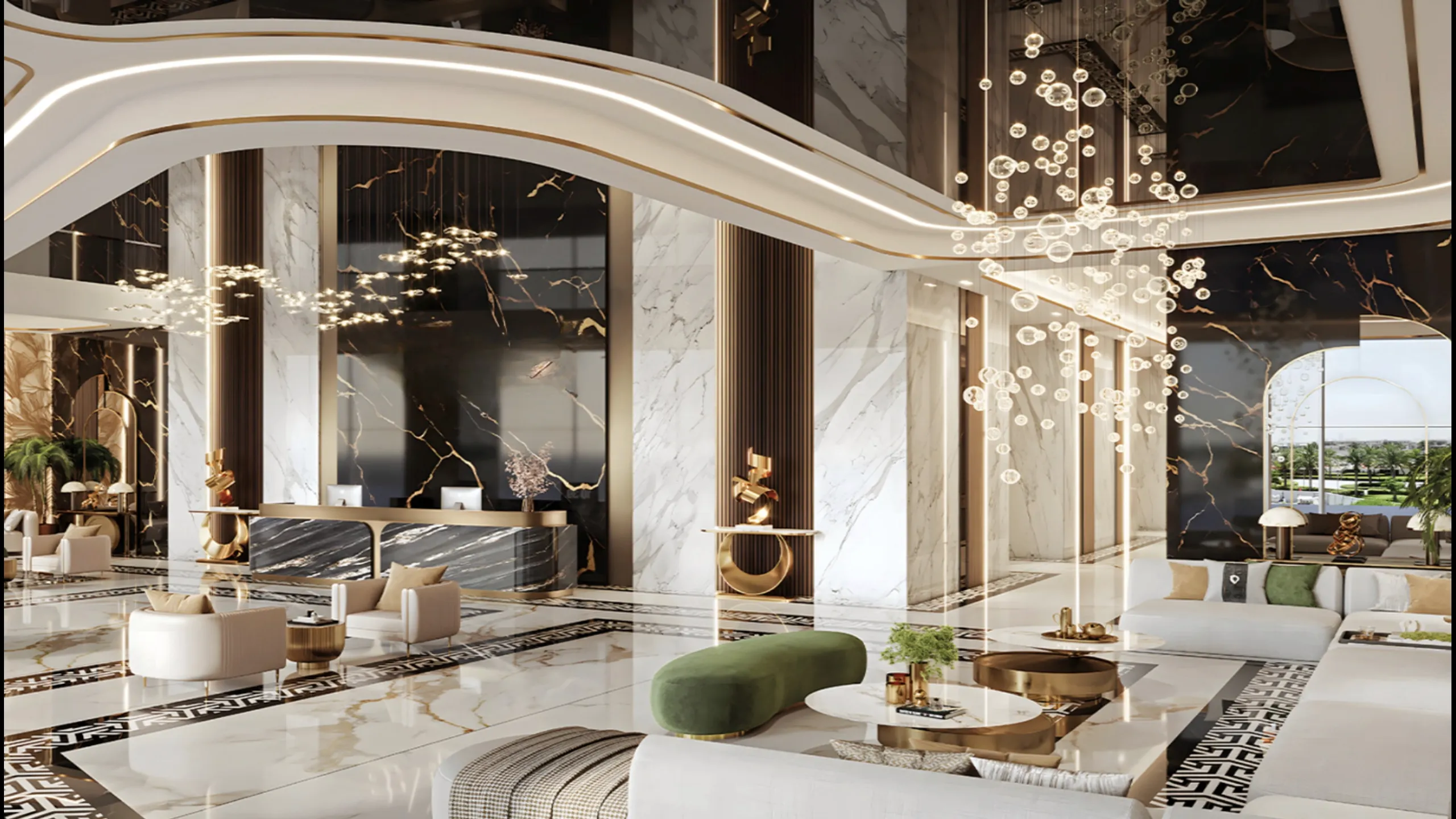 Apartments in designer style with 1-5 bedrooms, Business Bay, Dubai 6