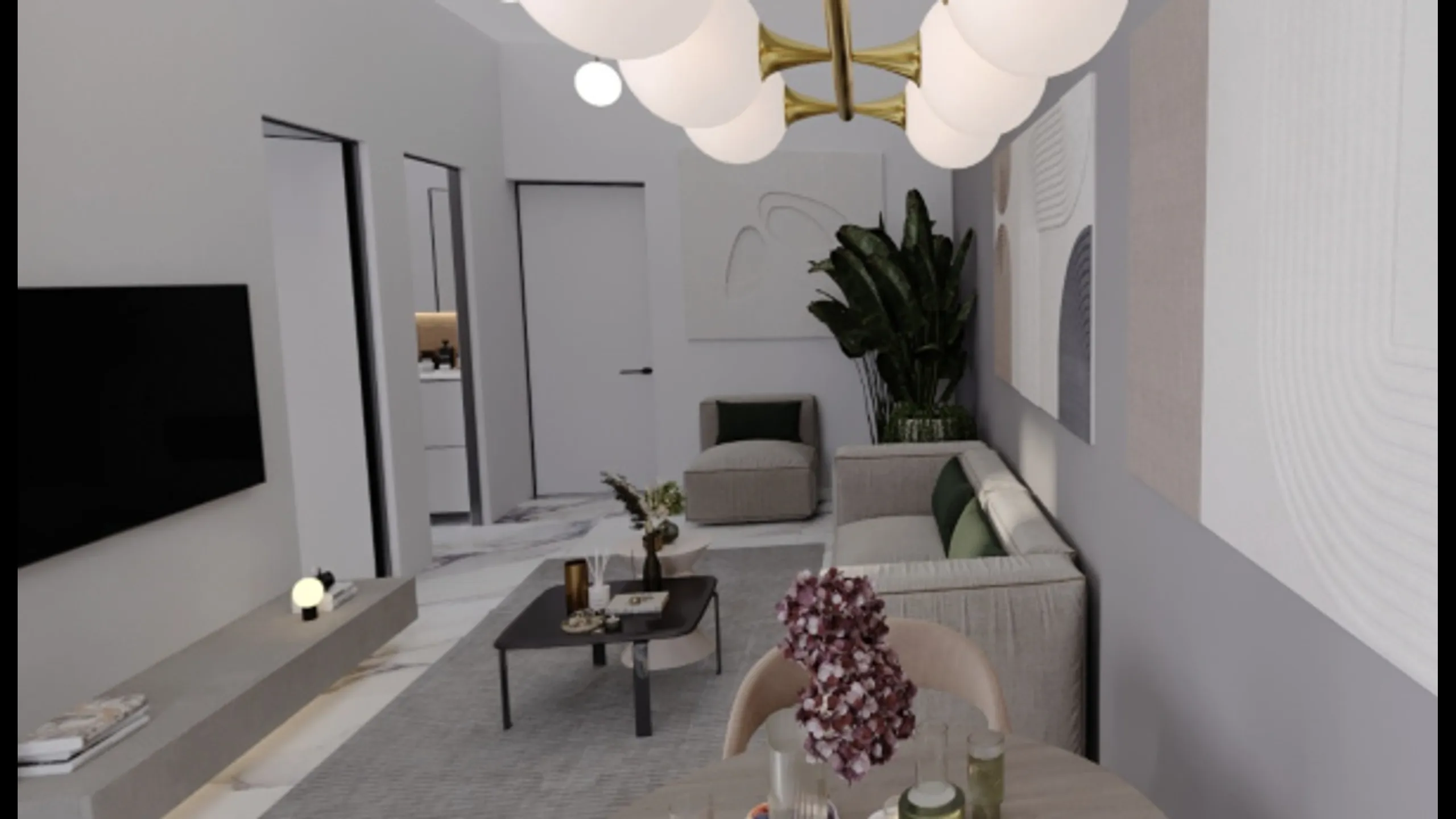Comfortable apartments with 2 bedrooms, Trachoni, Limassol 4