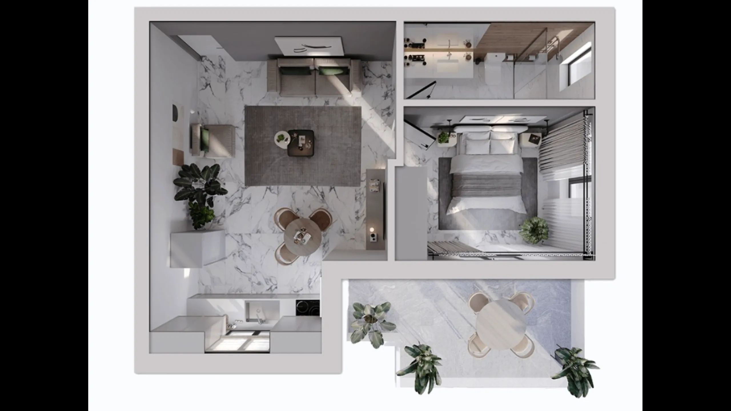Comfortable apartments with 2 bedrooms, Trachoni, Limassol 17