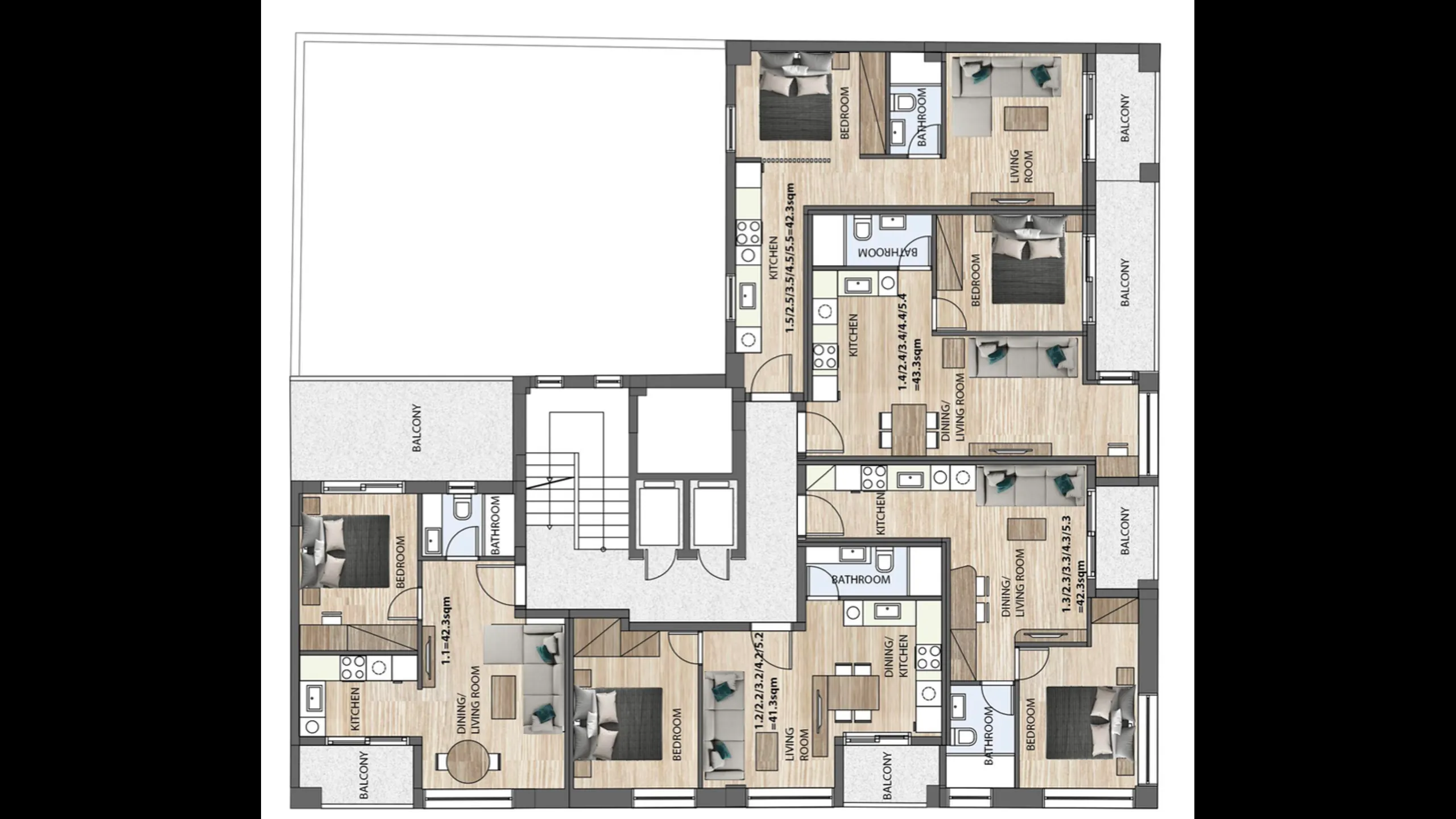 Apartments and maisonettes in modern style with 1-2 bedrooms, Piraeus 16