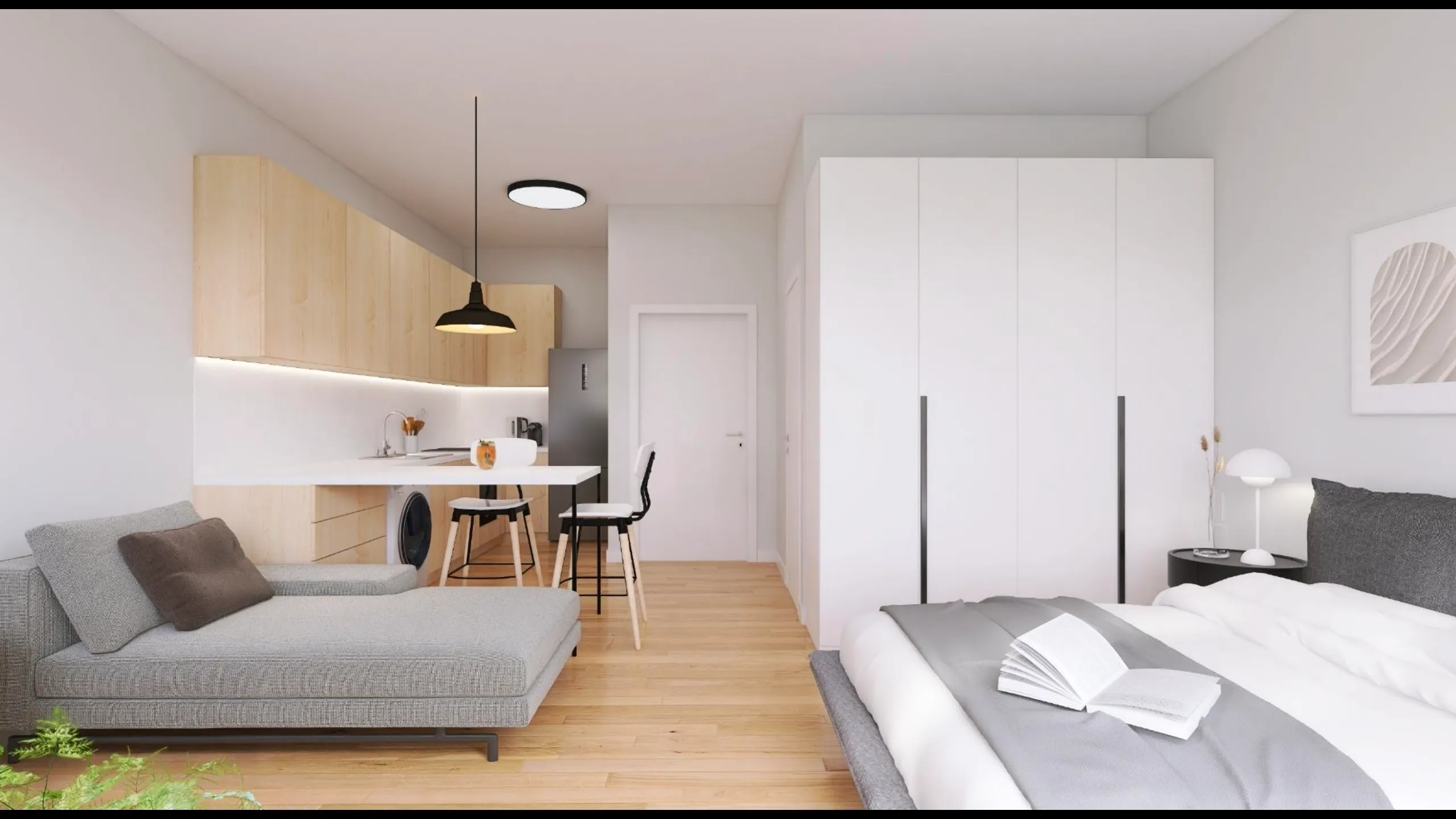 Apartments and maisonettes in modern style with 1-2 bedrooms, Piraeus 13