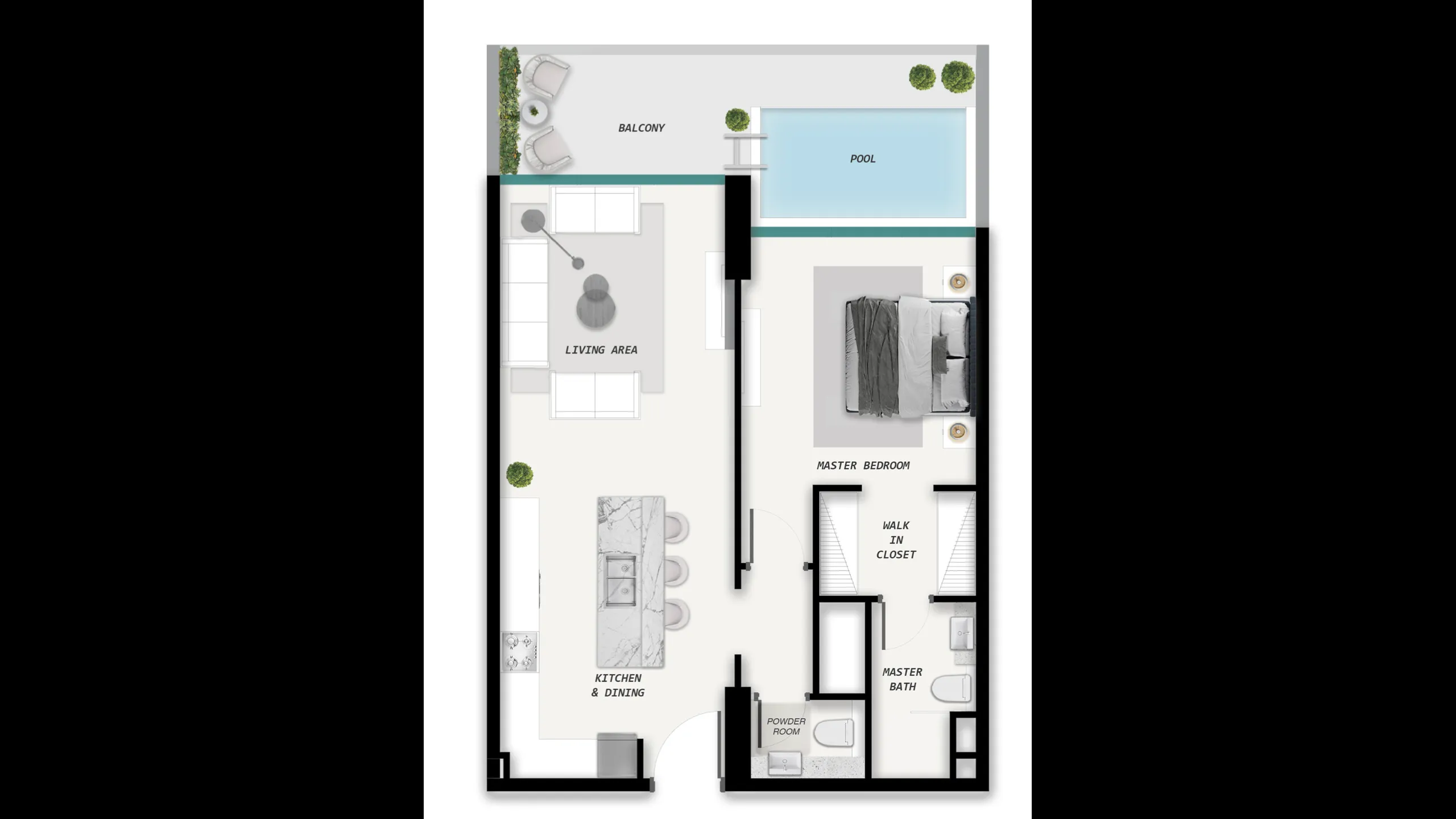 Elegant 1-4 bedroom apartments with private pools, Dubai Islands, Dubai 21