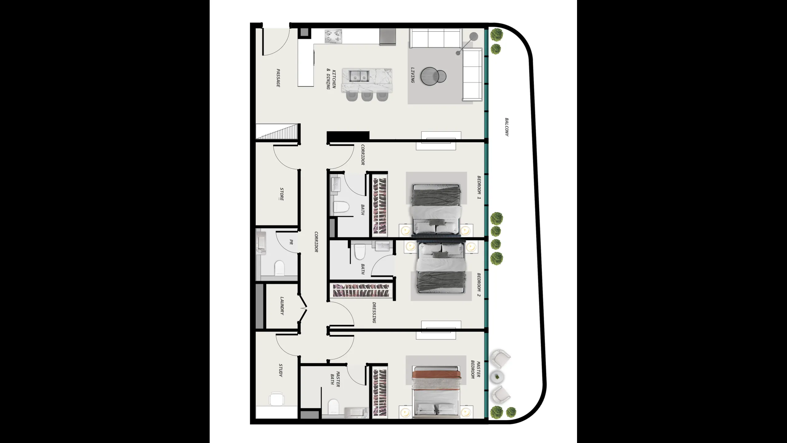 Elegant 1-4 bedroom apartments with private pools, Dubai Islands, Dubai 20