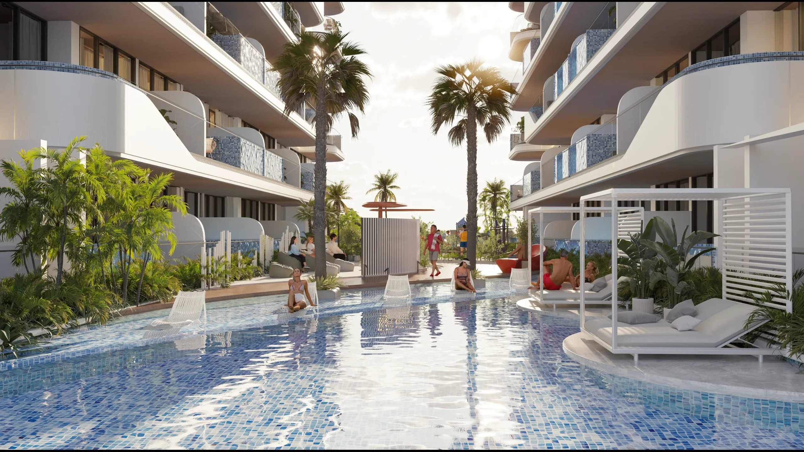 Elegant 1-4 bedroom apartments with private pools, Dubai Islands, Dubai 17