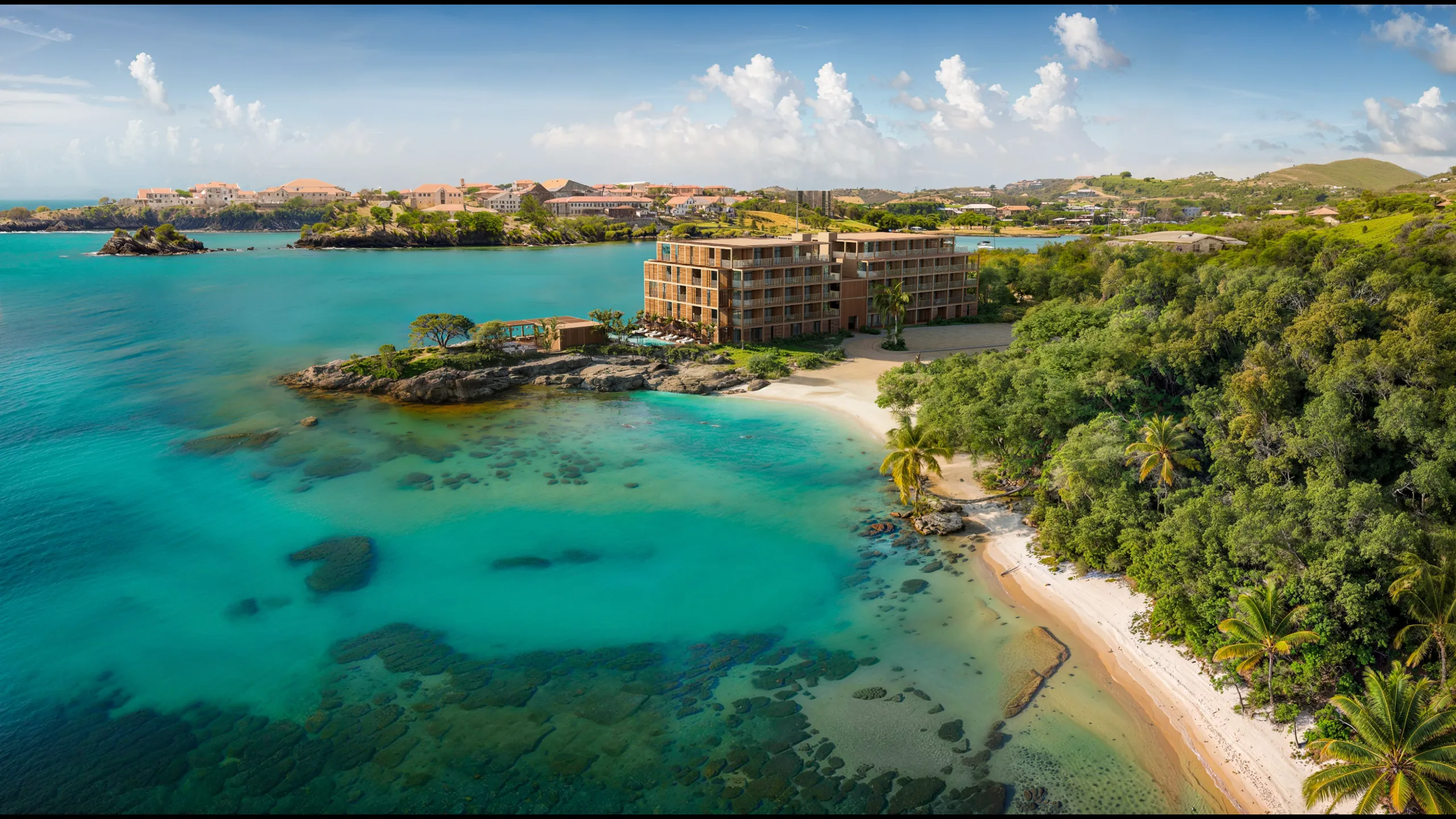 Modern hotel and apartments under Hilton management, St. George 3