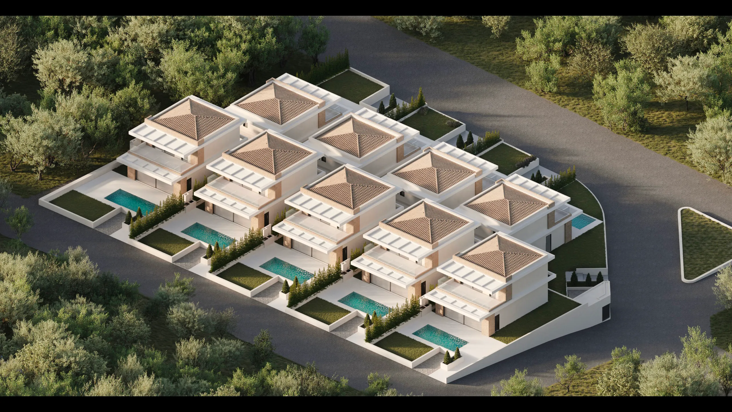 Элегантные и стильные виллы, Сивири, Халкидики 5