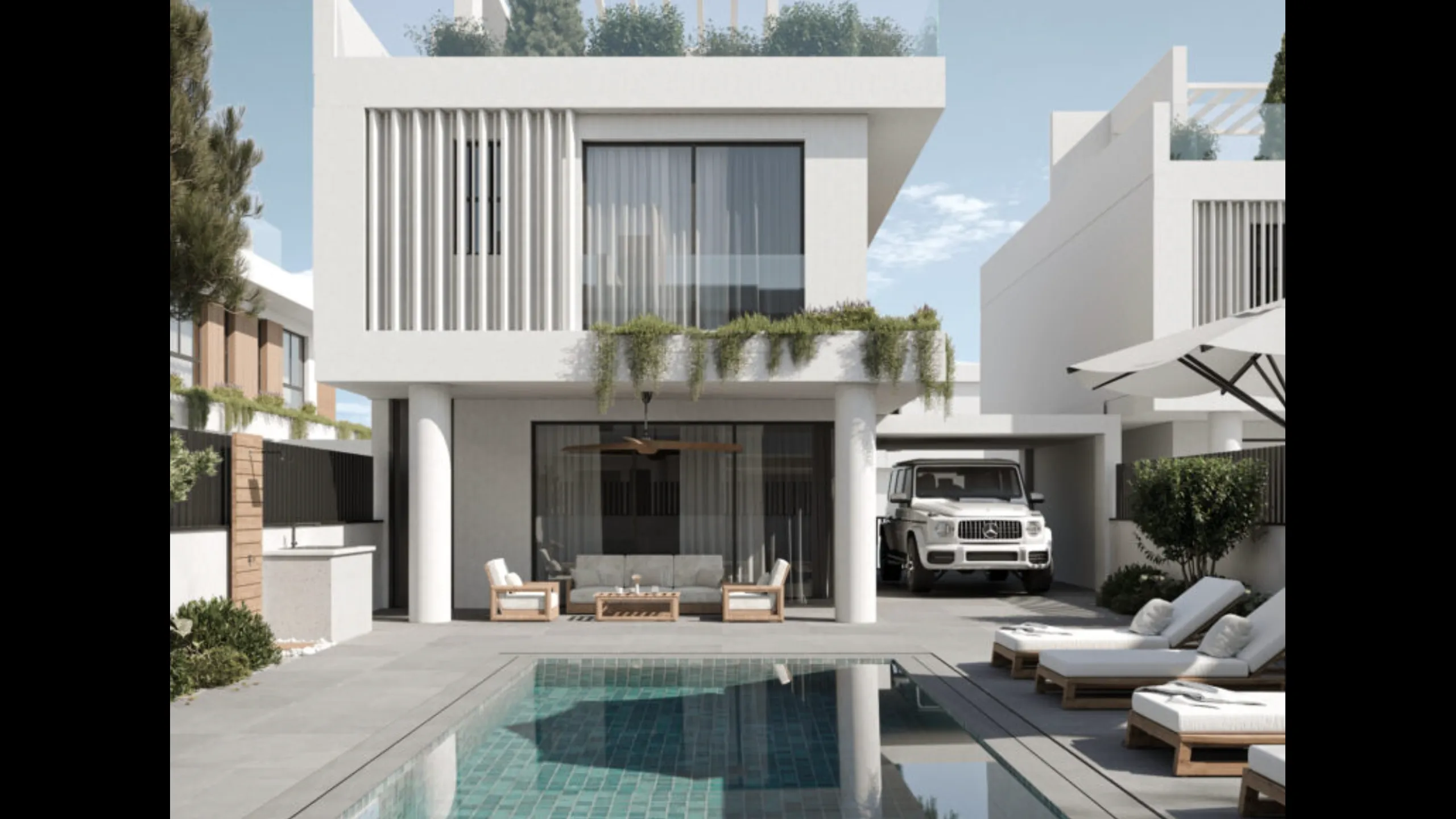 Villas in modern style, Kapparis, Protaras 1