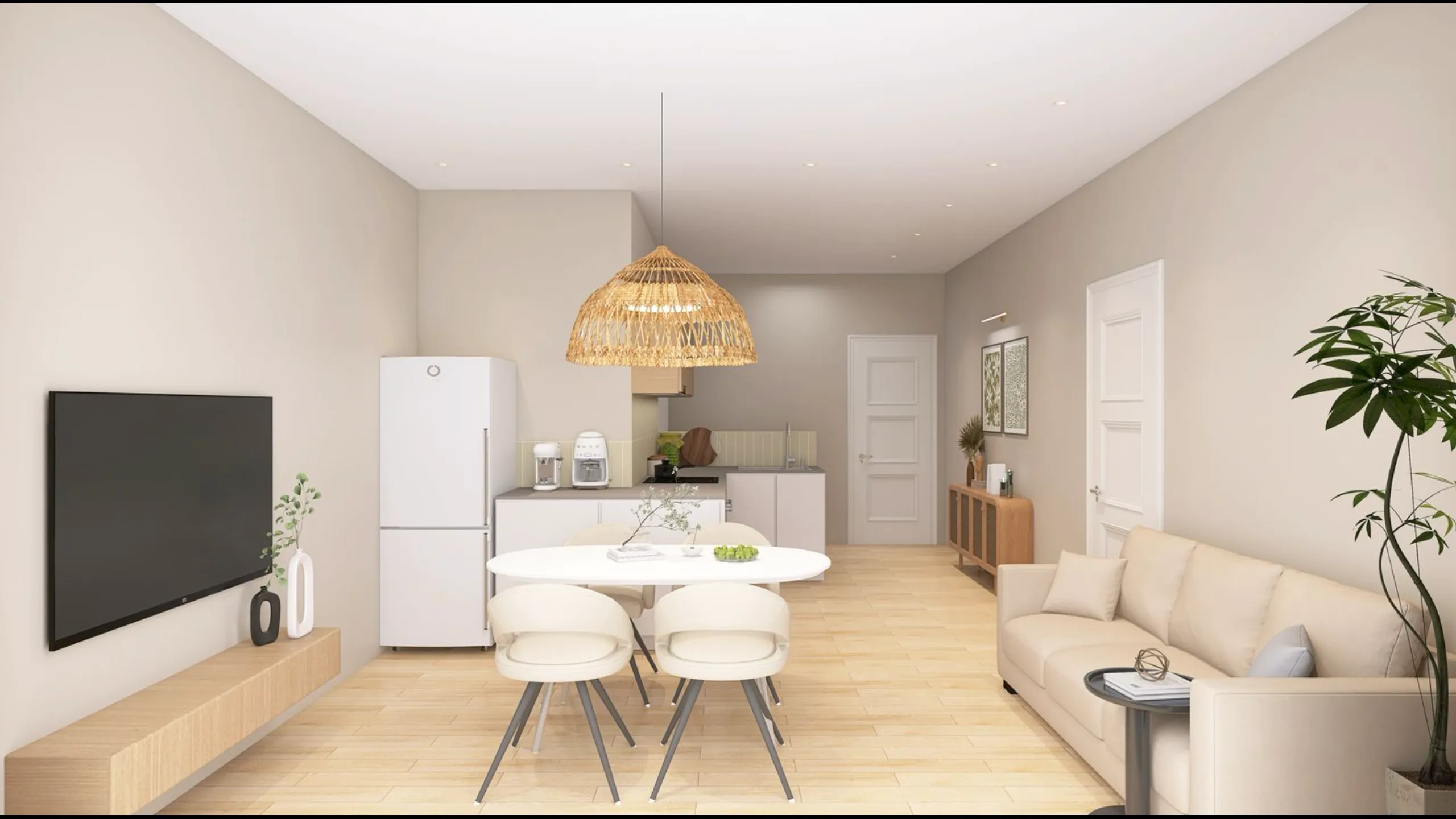 Apartments in modern style, Dafni, Athens 1
