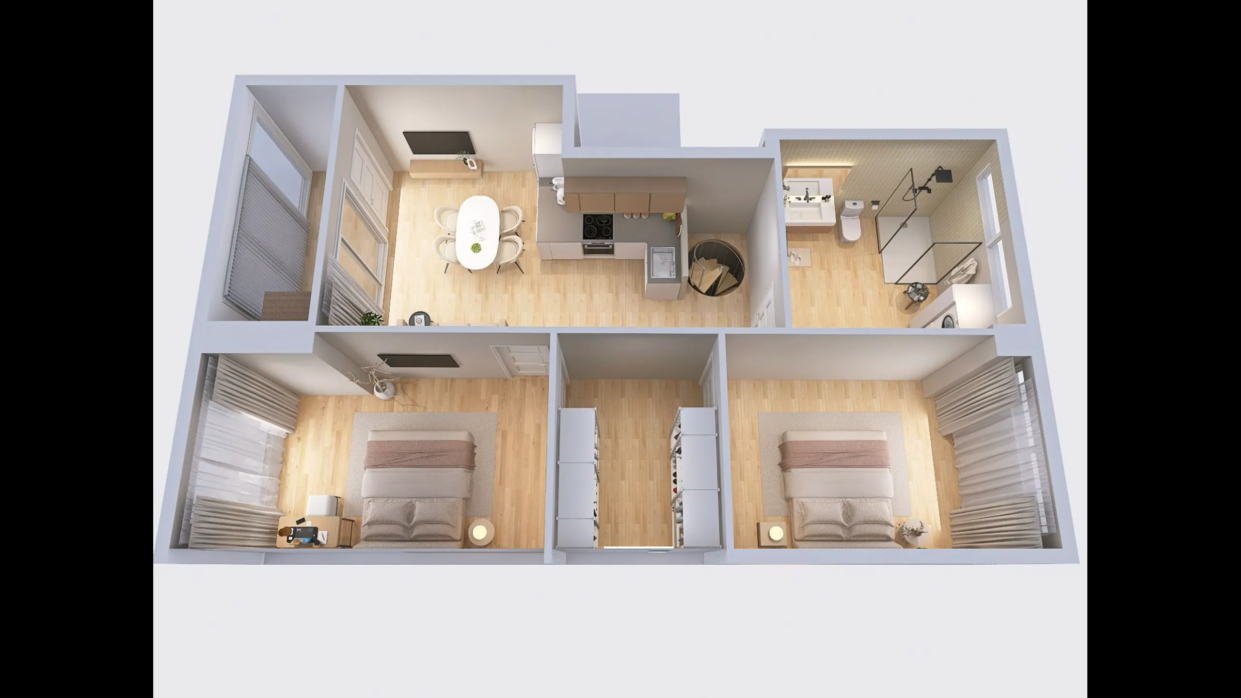 Apartments in modern style, Dafni, Athens 16