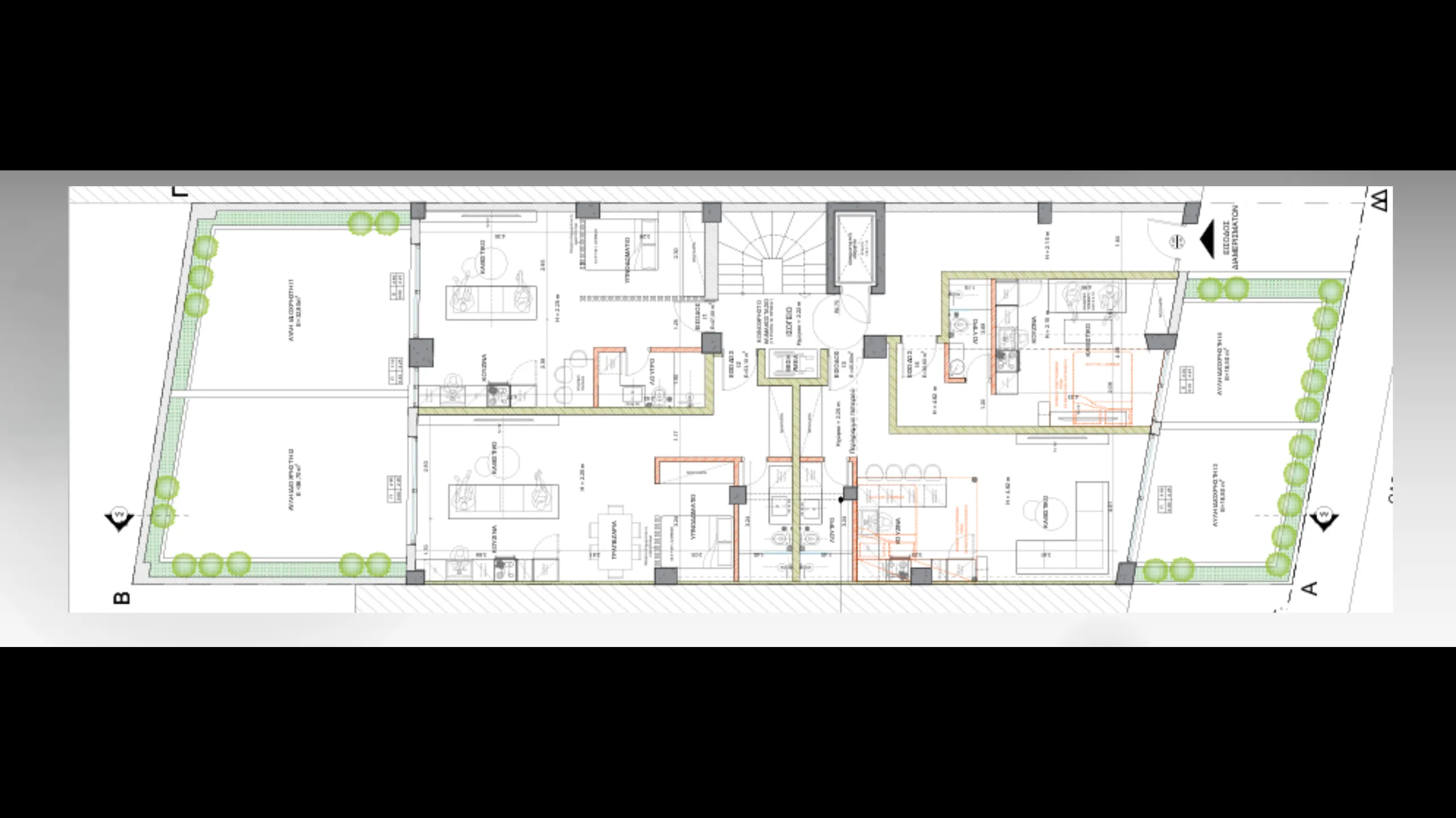 Apartments in modern style, Piraeus, Athens 10