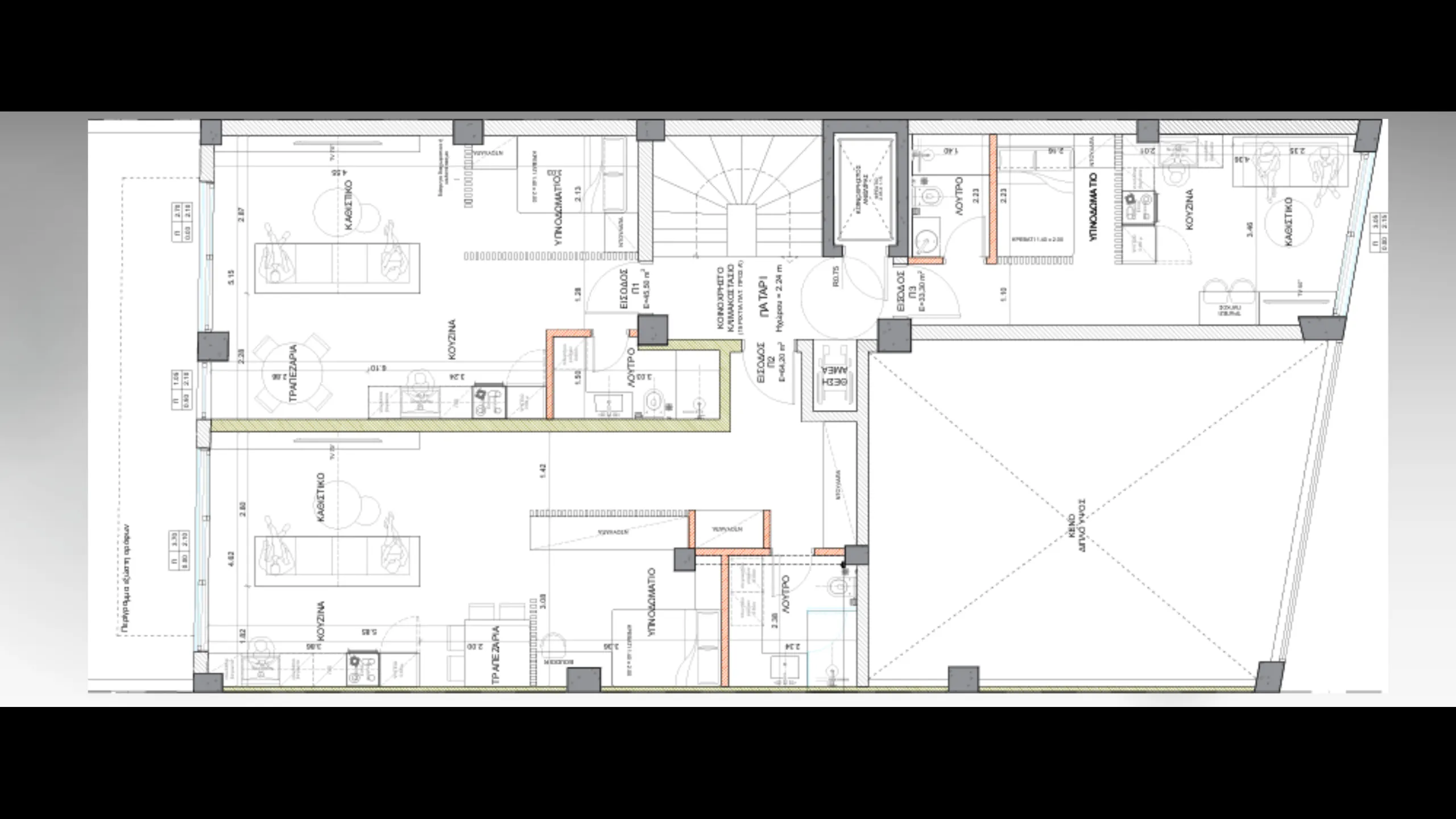 Apartments in modern style, Piraeus, Athens 9