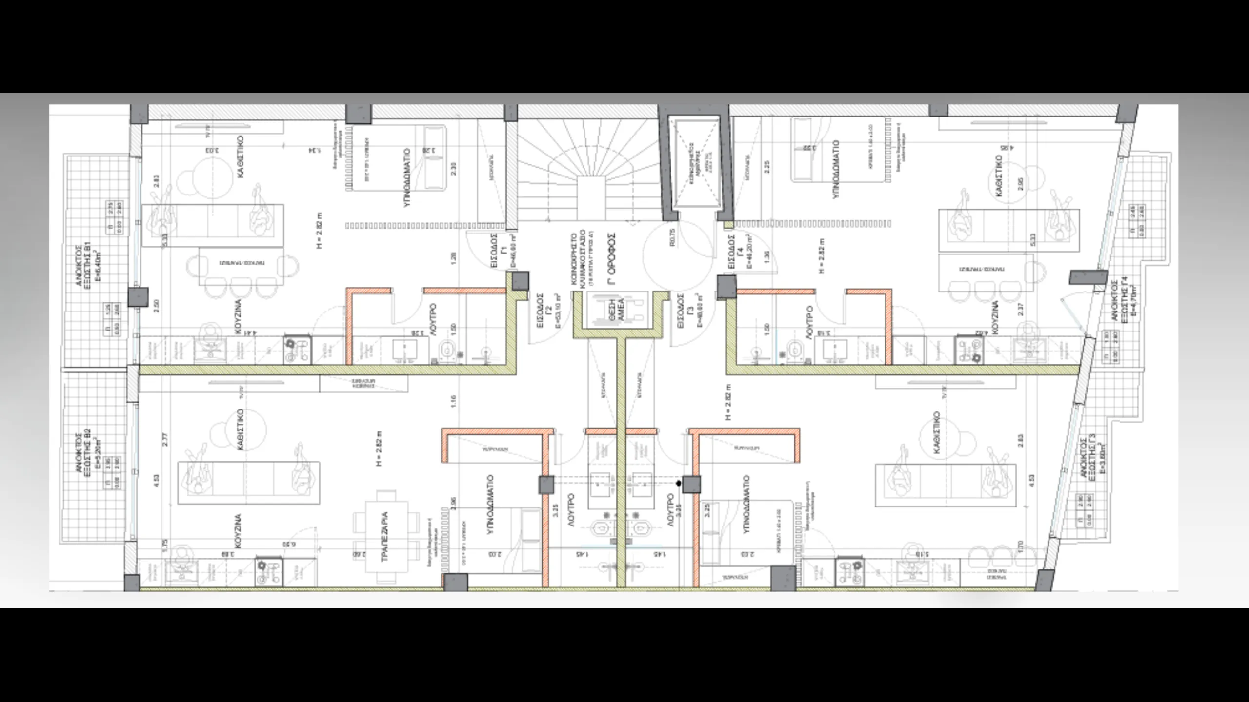 Apartments in modern style, Piraeus, Athens 8