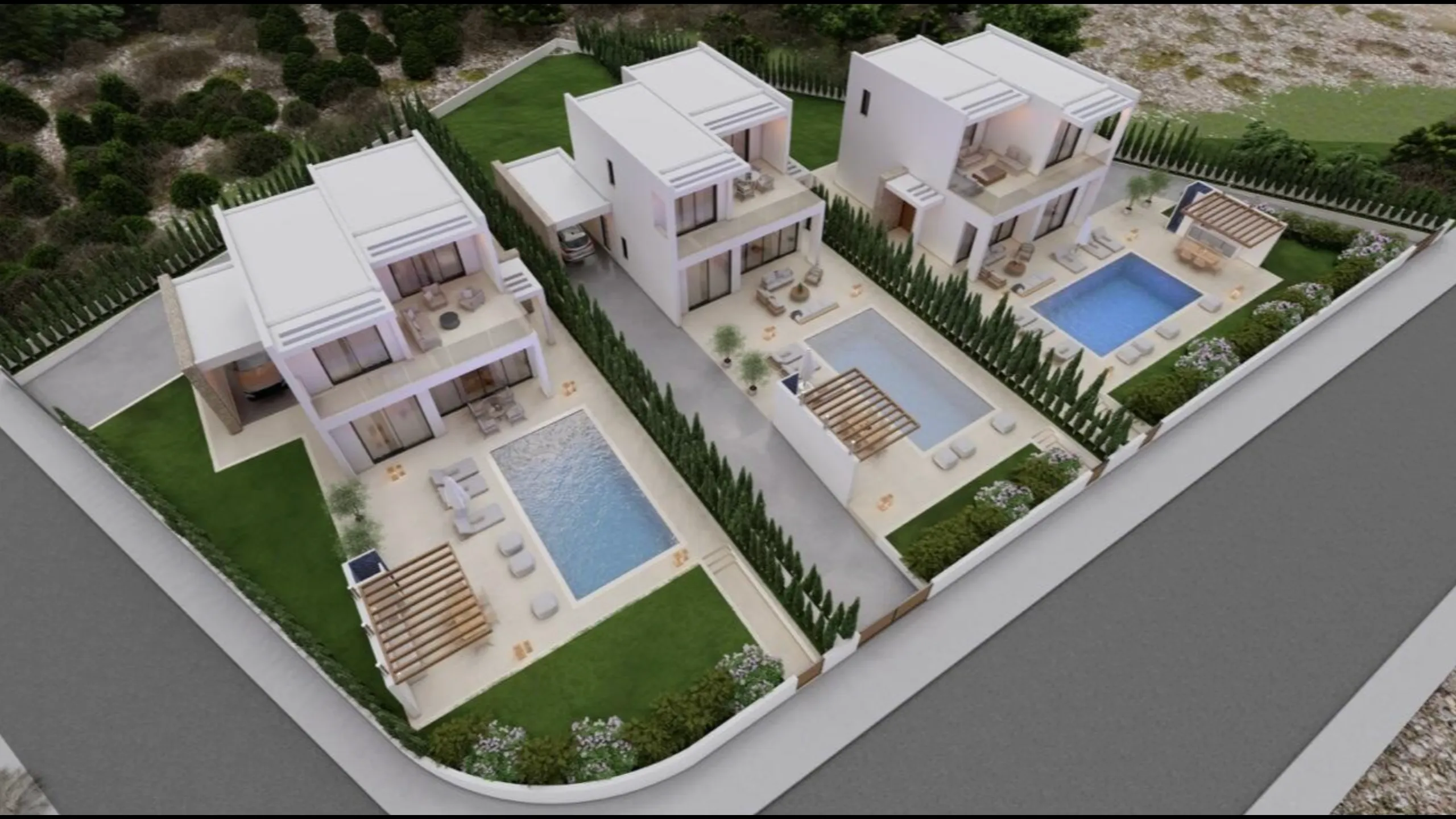 Elegant vilal with swimming pool, Neo Chorio, Polis 9