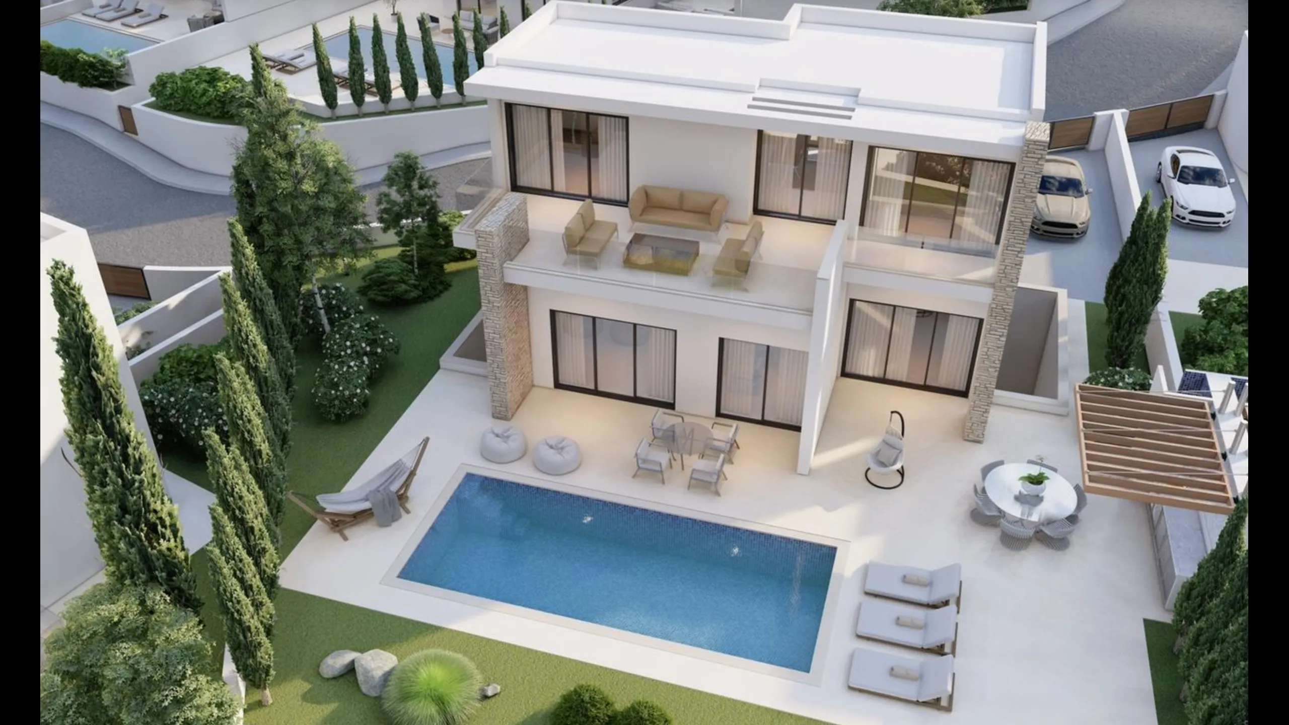 Luxury villas with pool, Pegeia, Paphos 1