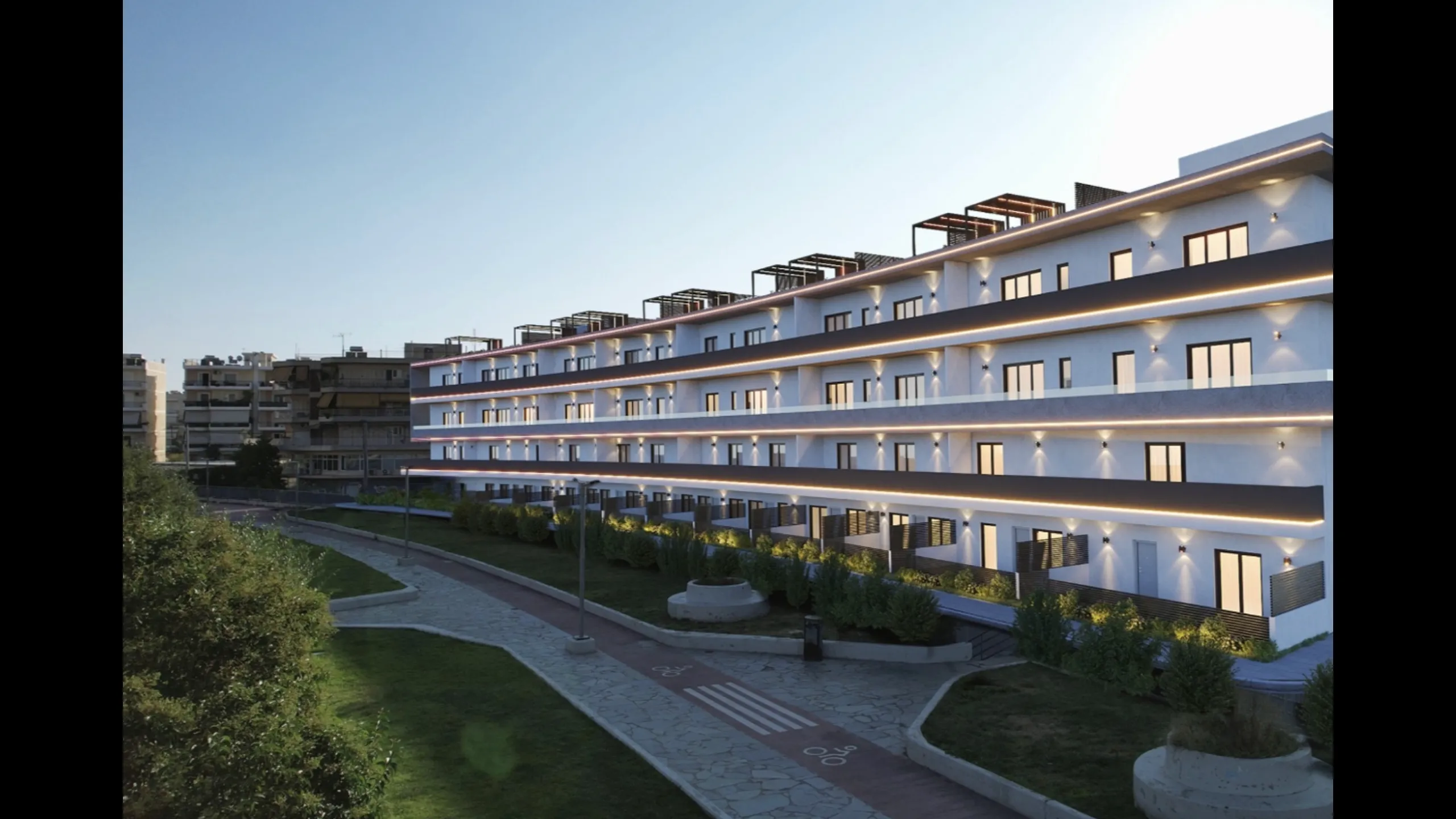 Villas in modern style, Ilion, Athens 1