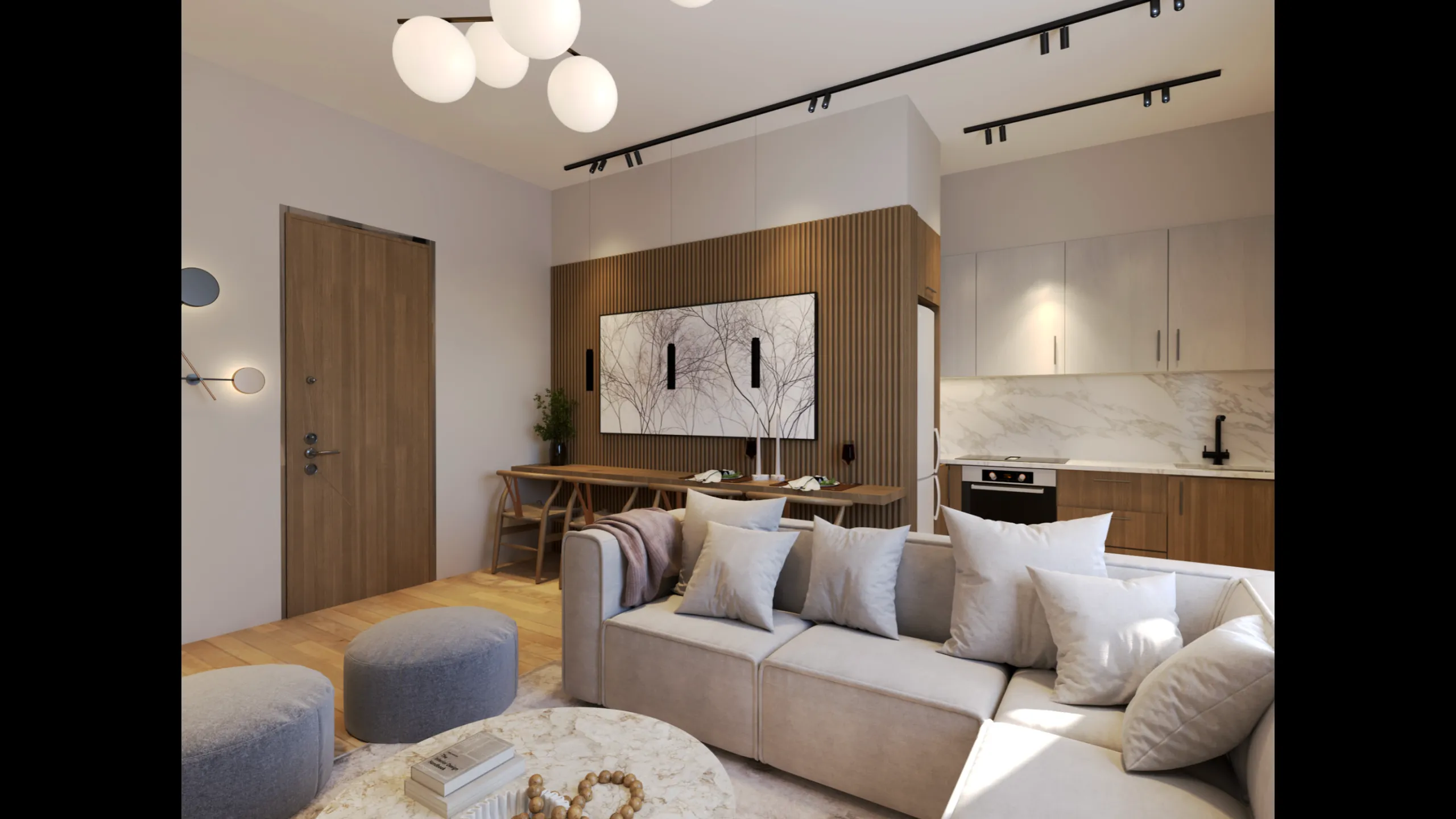 Apartments in modern style, Tavros, Athens 6