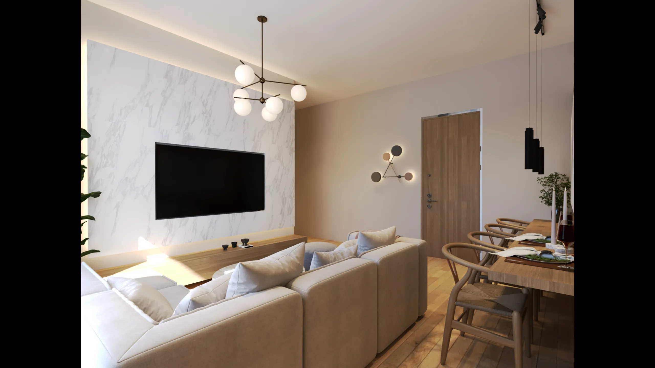 Apartments in modern style, Tavros, Athens 7