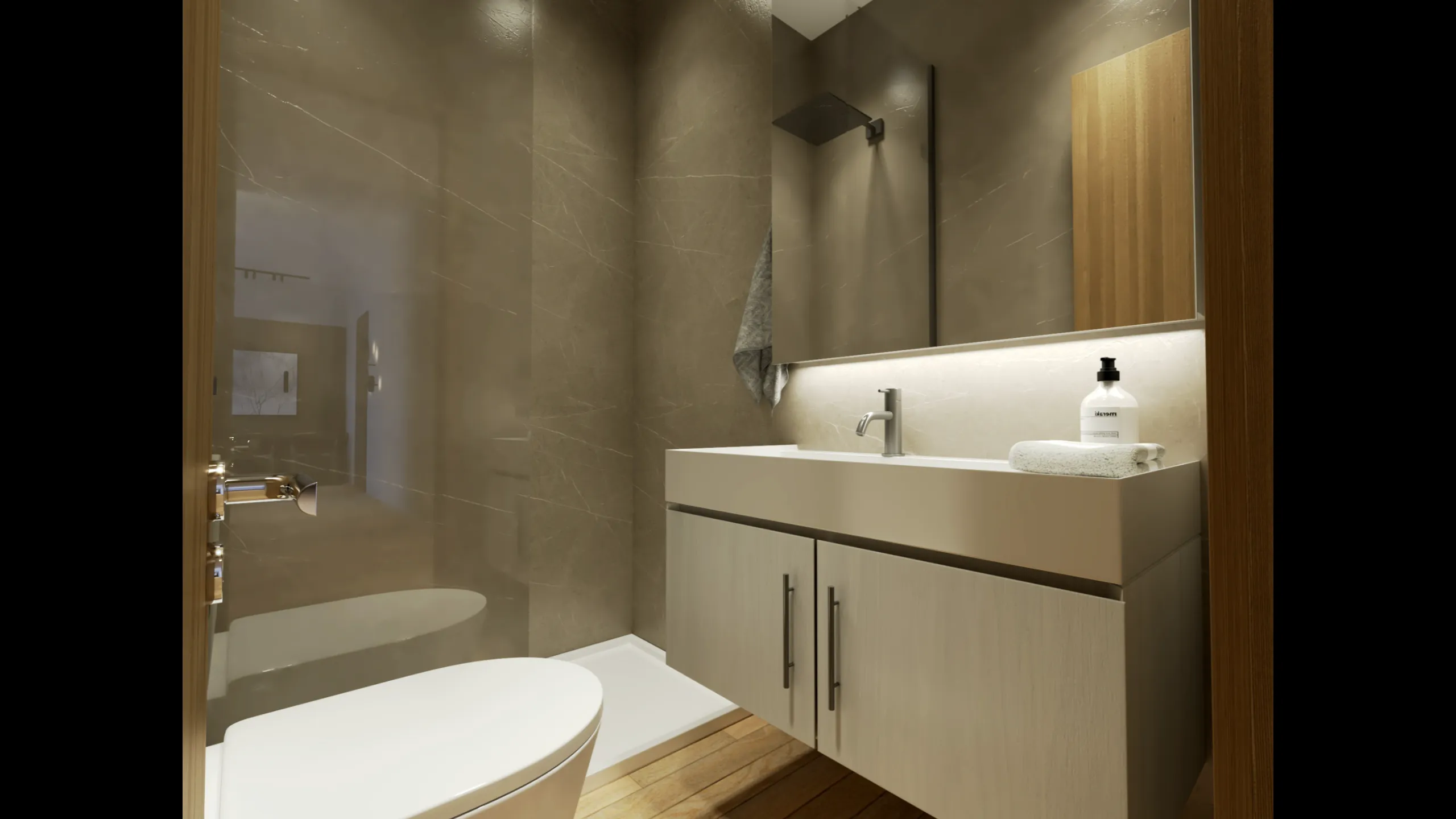 Apartments in modern style, Tavros, Athens 14