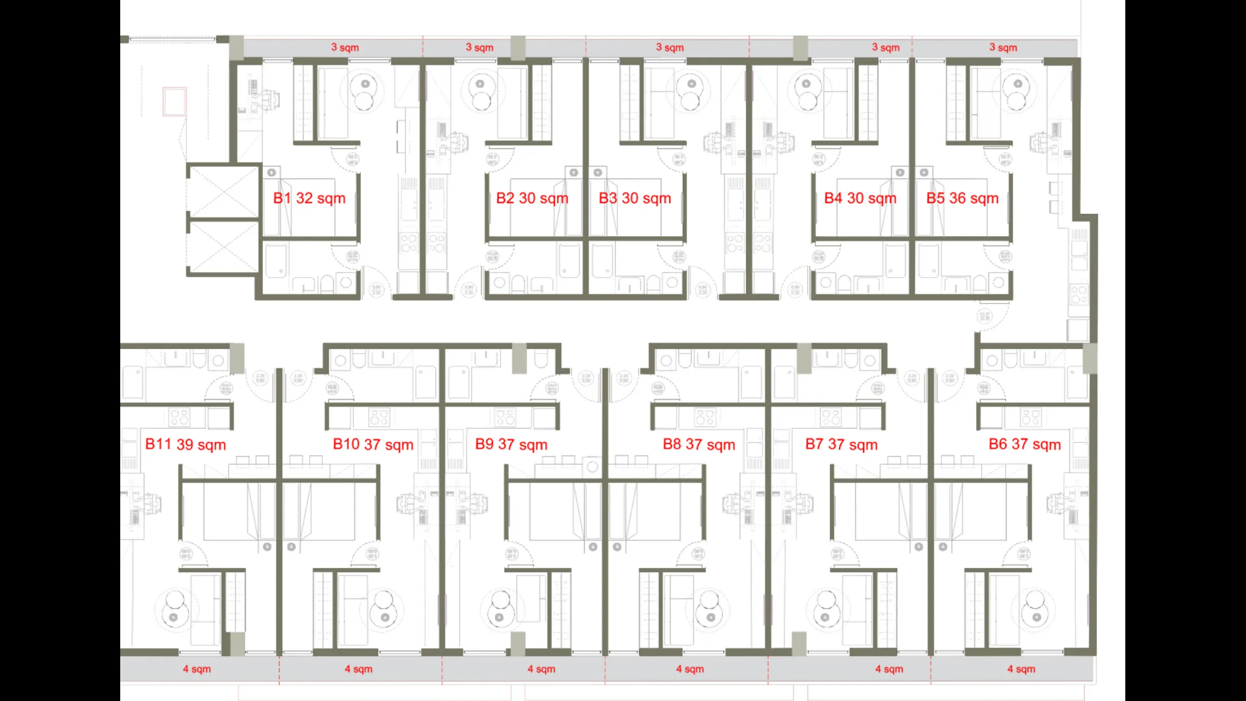 Large apartments, Kalithea, Athens 14