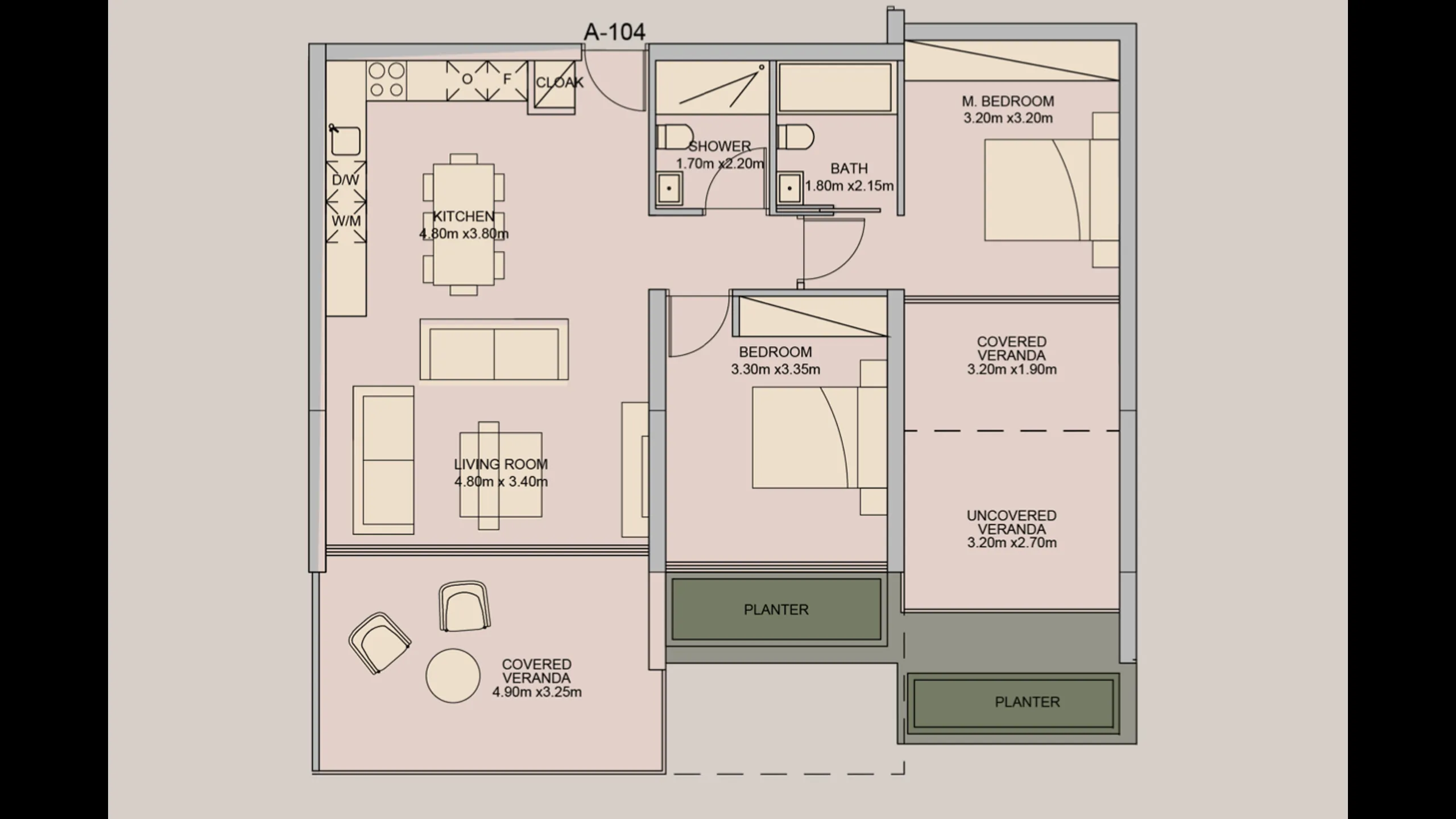 Elegant and stylish apartments in the center of Paphos 14